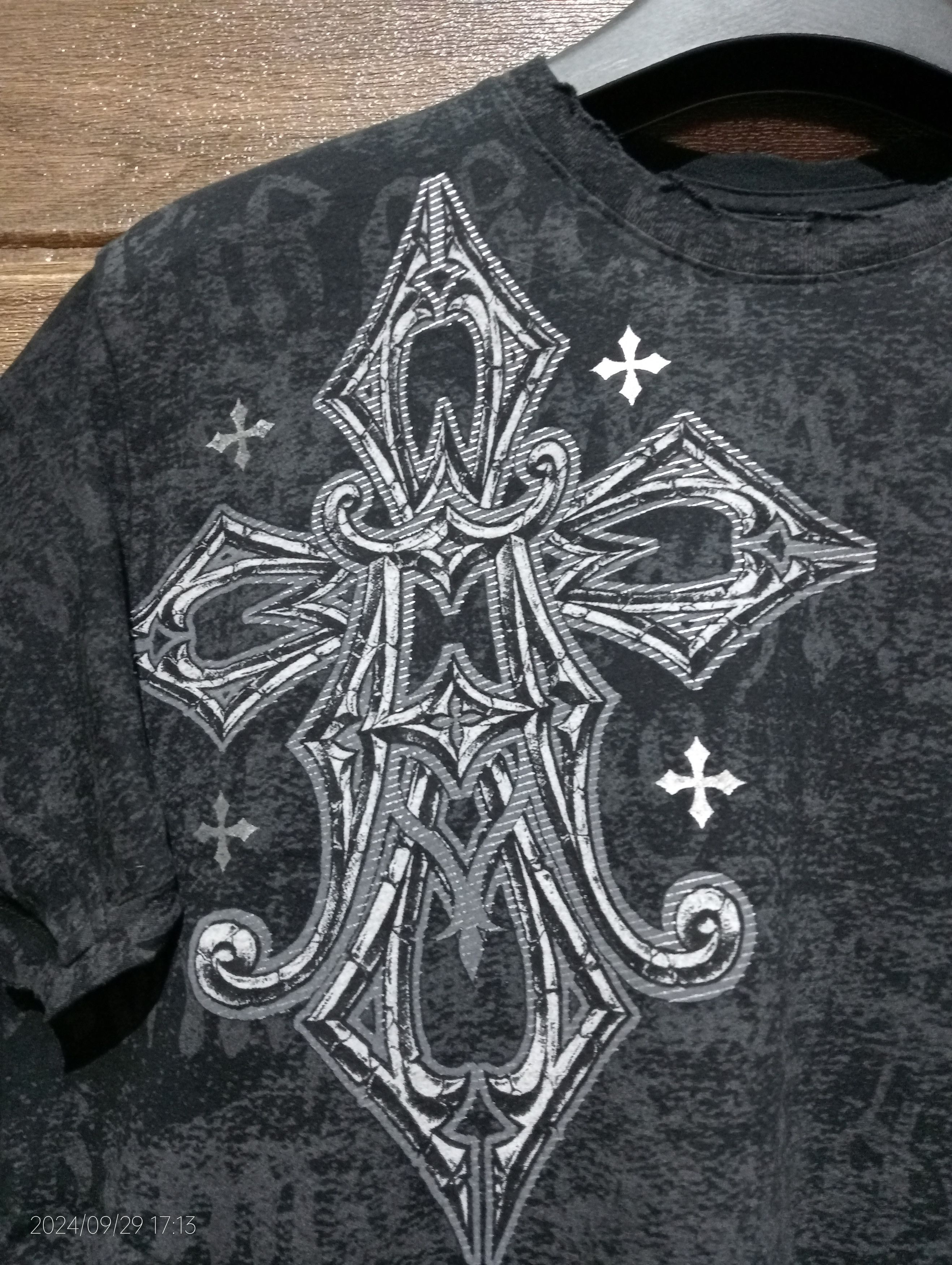 Affliction Affliction Distressed Design Punk Tee Made in USA Size US M / EU 48-50 / 2 - 6 Thumbnail