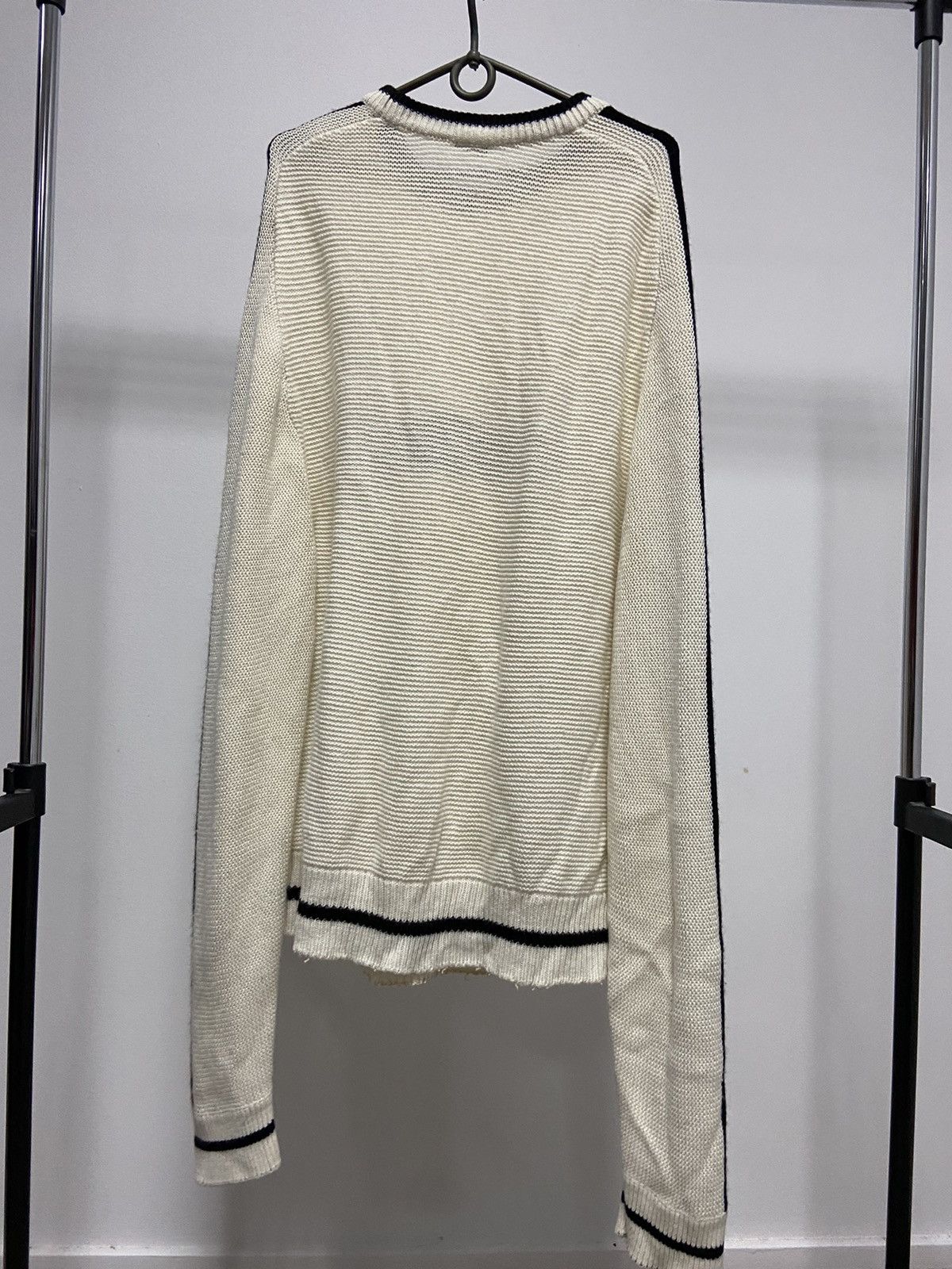 Diesel × Vintage Diesel sweater Knitted vintage 90s big logo d logo Size US XL / EU 56 / 4 - 5 Thumbnail