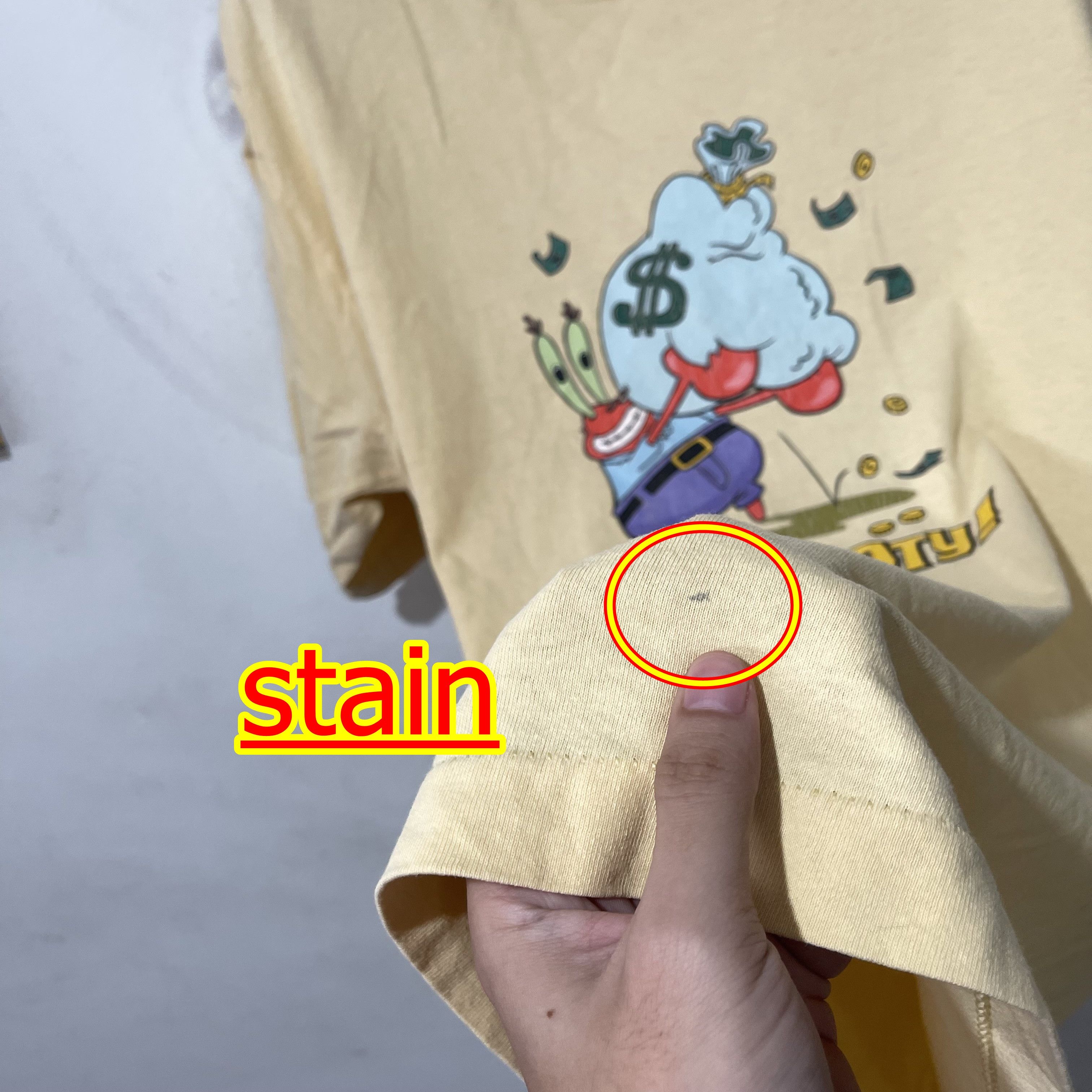 Nickelodeon Vintage 2003 Spongebob Mr. Krabs Nickelodeon Shirt Size US M / EU 48-50 / 2 - 7 Thumbnail