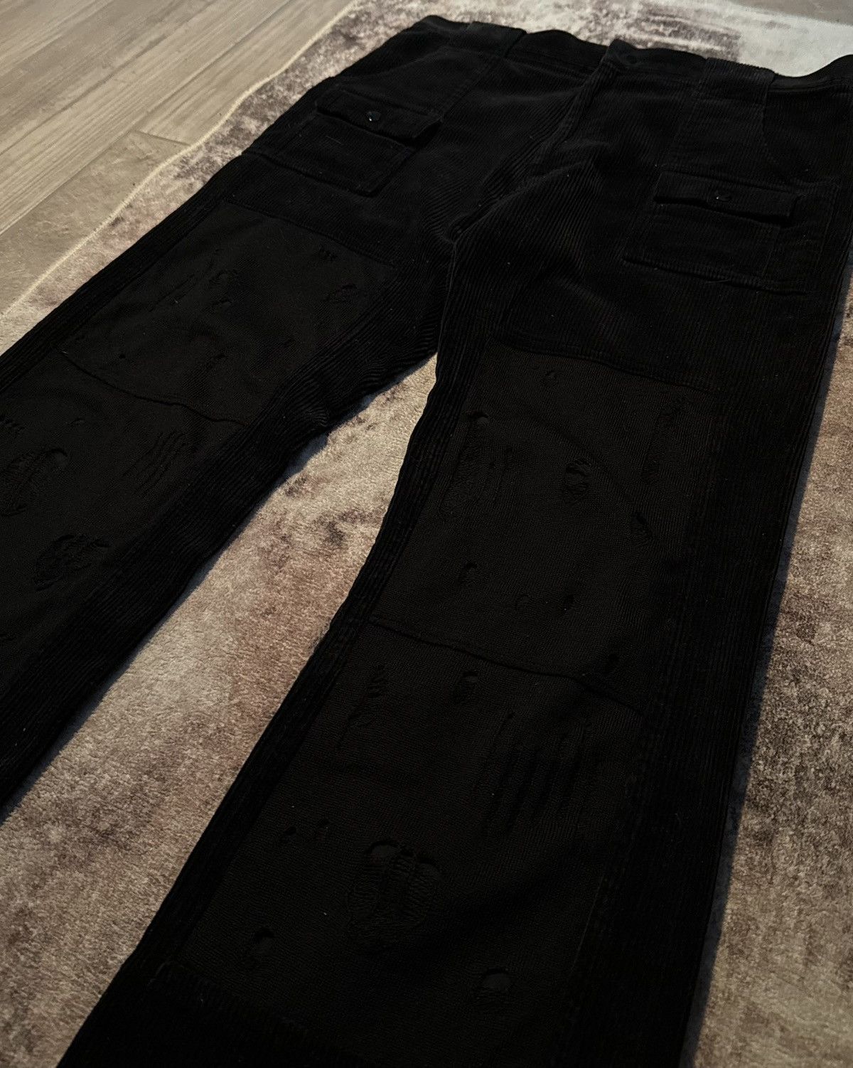 Undercover AW02 "Witches Cell Division" Double Knee Corduroy Pants Size US 31 - 3 Thumbnail