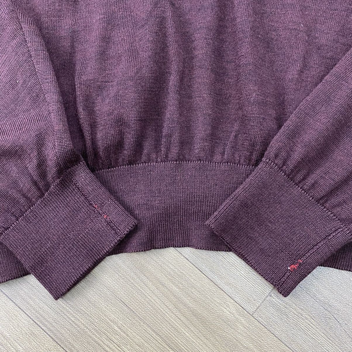 Saint Laurent Paris Vintage Yves Saint Laurent YSL Knitted Cardigan Luxury Size US L / EU 52-54 / 3 - 8 Thumbnail