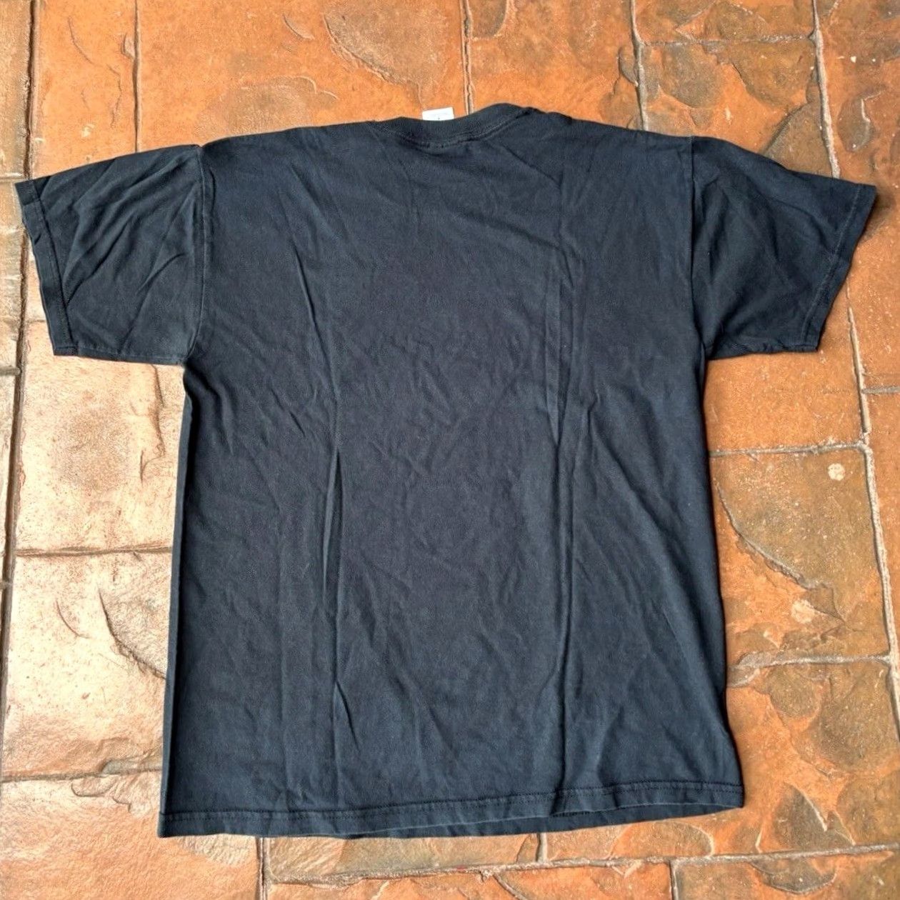 Gildan VINTAGE Led Zeppelin Band Tour T-Shirt M Black Cotton Gildan Crew Neck Short Sleeve Mens 90s Rock Grunge Band, Music, LED, Y2K, Medium Size US M / EU 48-50 / 2 - 3 Thumbnail