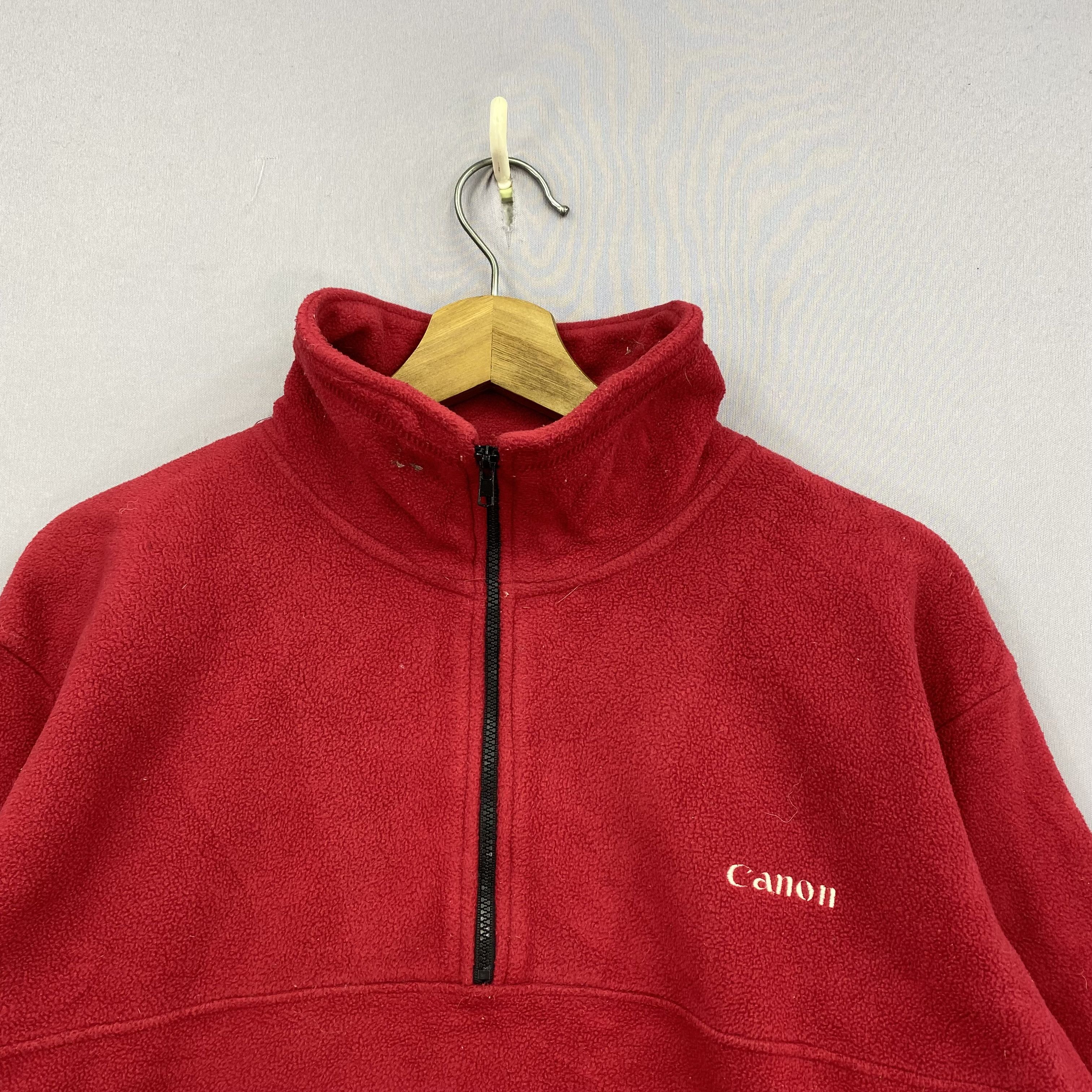 Canon Vintage Canon Pullover 90s EOS Digital Fleece Sweater Size US M / EU 48-50 / 2 - 4 Thumbnail
