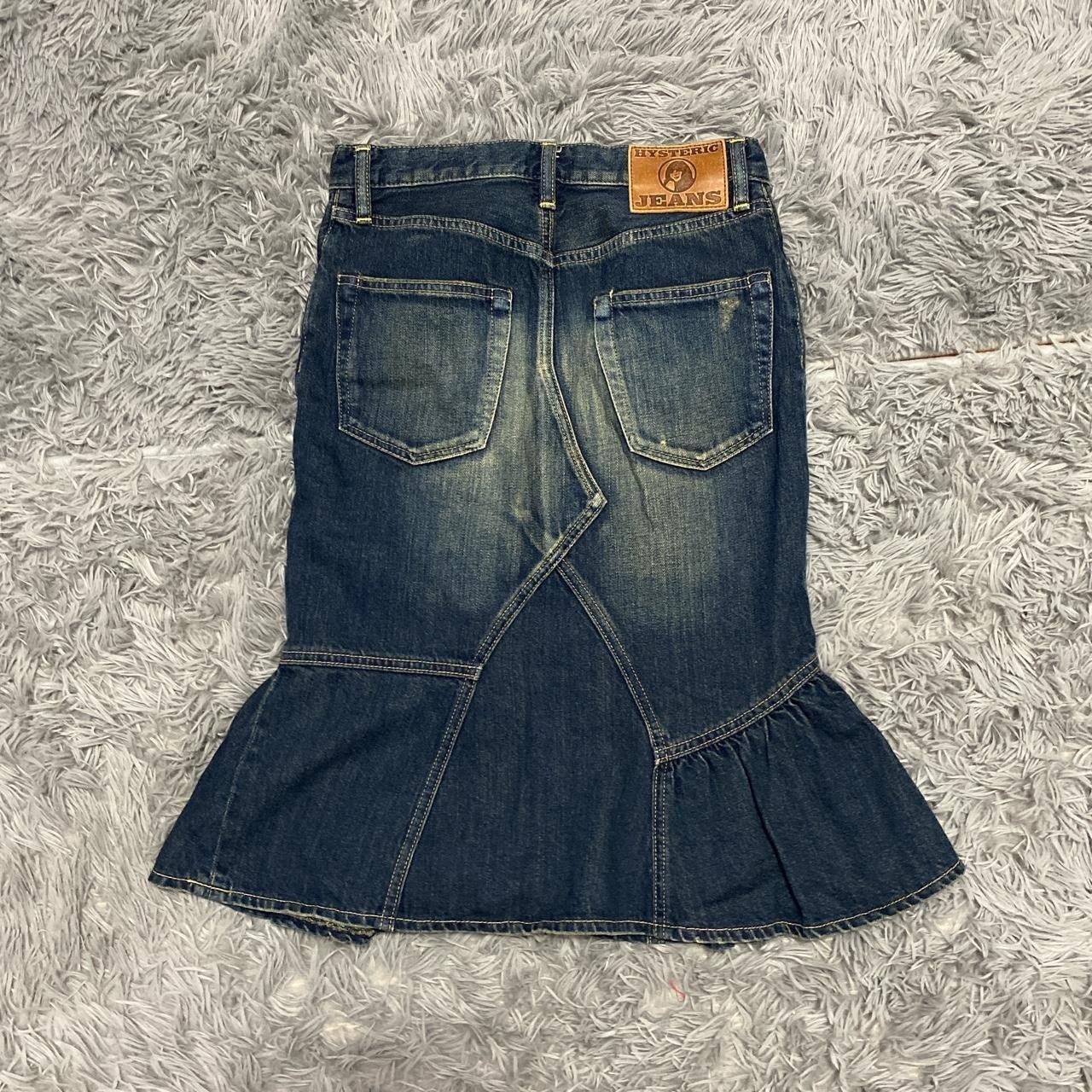 Hysteric Glamour Hysteric glamour embroidered denim mermaid midi skirt Size 26" / US 2 / IT 38 - 3 Thumbnail