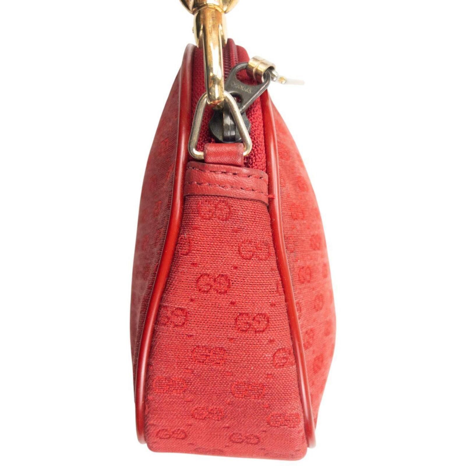 Gucci Vintage 80s Gucci Monogram Crossbody Bag Size ONE SIZE - 4 Thumbnail