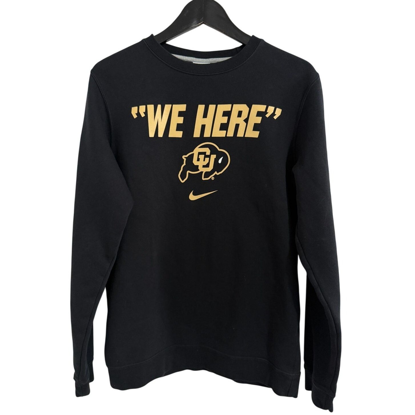 Nike University of Colorado Buffaloes Nike Crewneck Sweatshirt Size US S / EU 44-46 / 1 - 1 Thumbnail