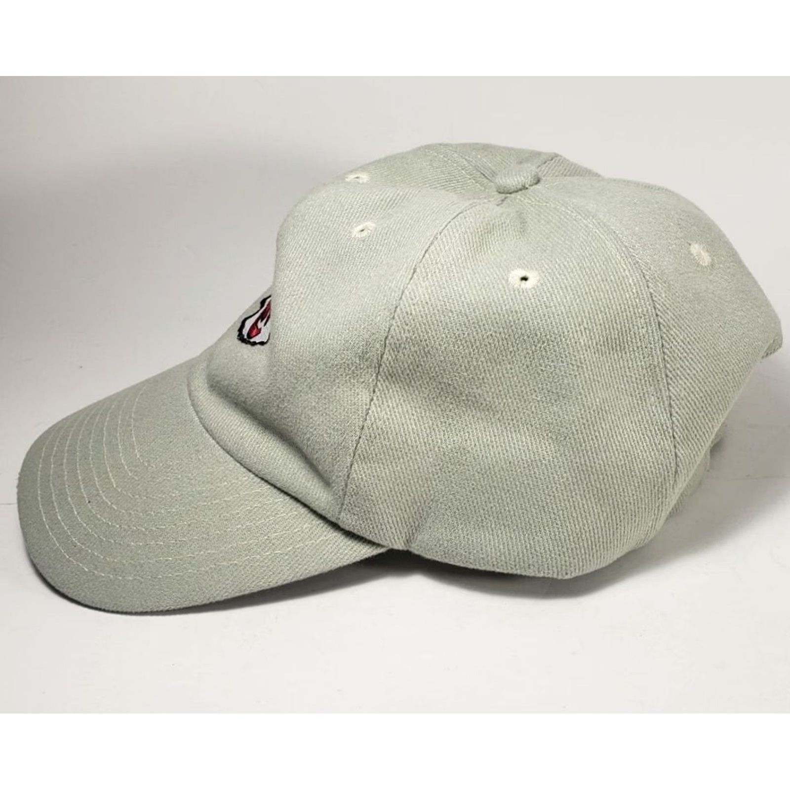 NFL VINTAGE NFL Kansas City KC Baseball Style Hat Cap With Strap Beige 90's Mens Adjustable Hat Cap Beige KC Football Style Cap Size ONE SIZE - 3 Thumbnail