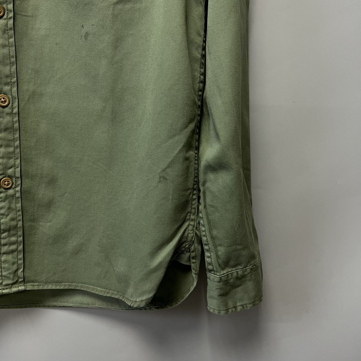 Denim & Supply Ralph Lauren Ralph Lauren Flag-Back USA 🇺🇸 Military Shirt Long Sleeve y2k Size US M / EU 48-50 / 2 - 21 Thumbnail