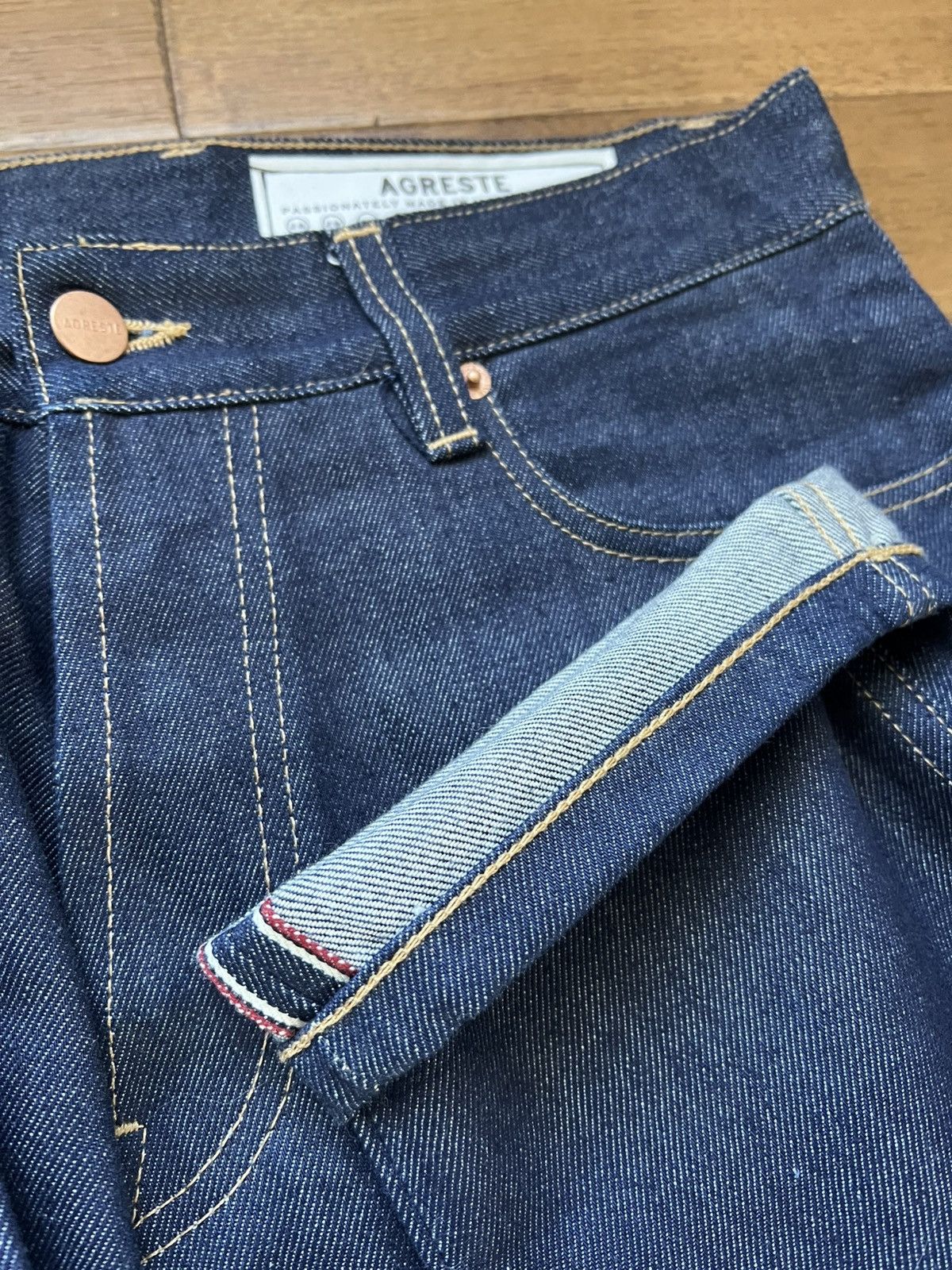 Other Candiani Mills Italian Selvedge Denim Jeans By Agreste 32x32 Size US 32 / EU 48 - 3 Thumbnail