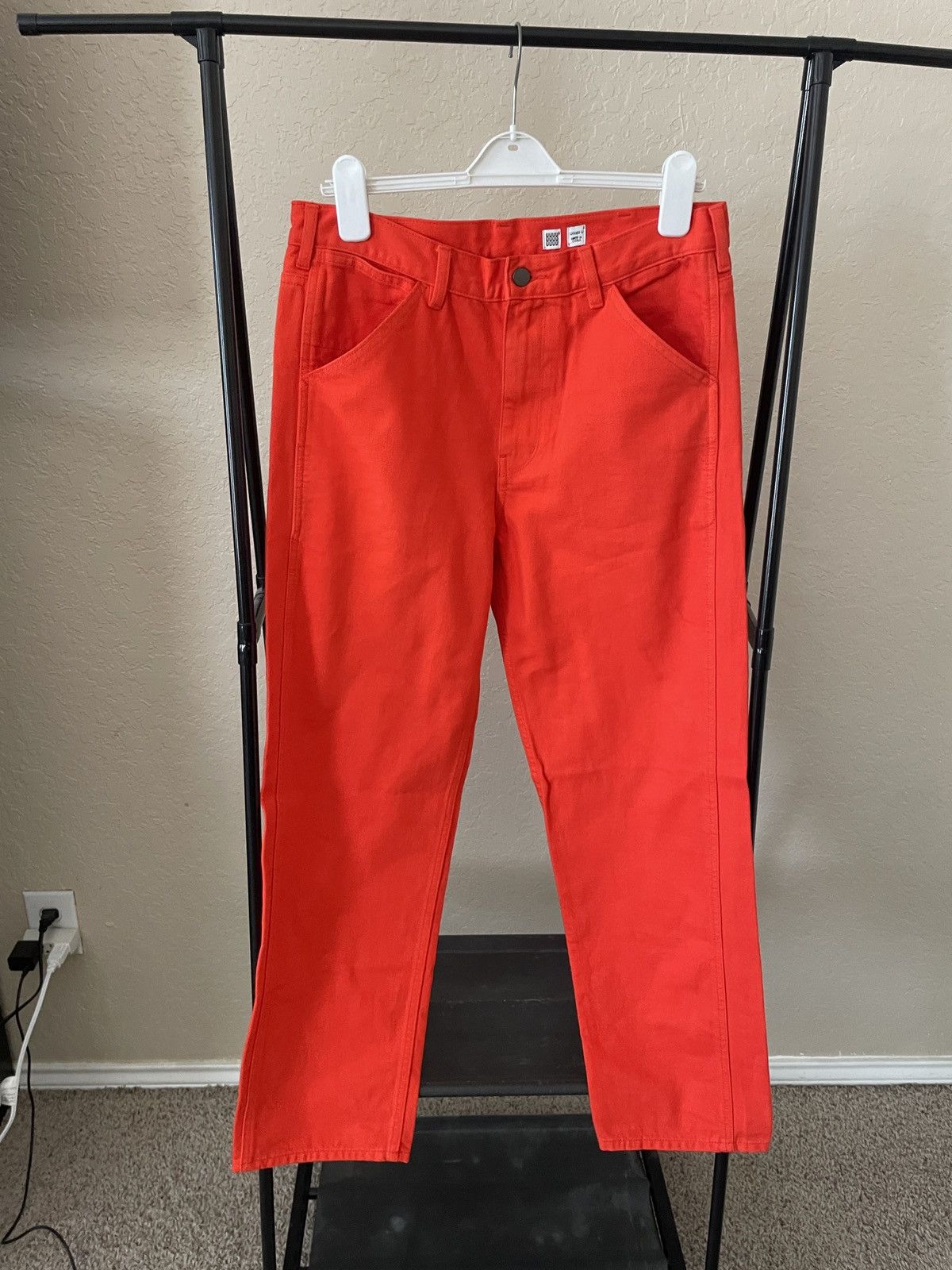 Lemaire × Uniqlo Denim Wide leg jeans Size US 32 / EU 48 - 1 Thumbnail