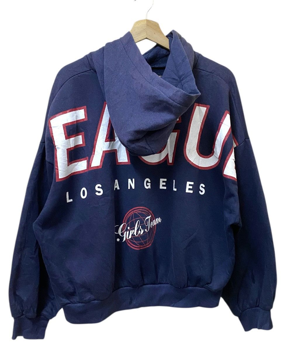 Bershka League Los Angeles Girl Team Baggy Hoodie Size S / US 4 / IT 40 - 2 Thumbnail