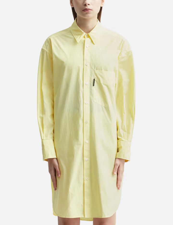 Palm Angels o1y1125 Mini Dress in Pastel Yellow Size S / US 4 / IT 40 - 1 Thumbnail