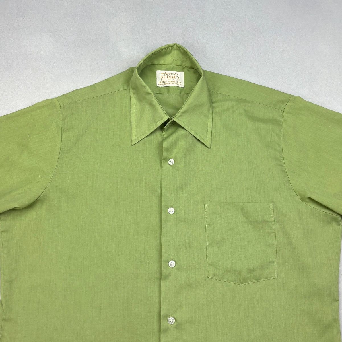 Arrow Vintage 70s Arrow Surrey Button Up Work Shirt Men's L Size US L / EU 52-54 / 3 - 2 Thumbnail