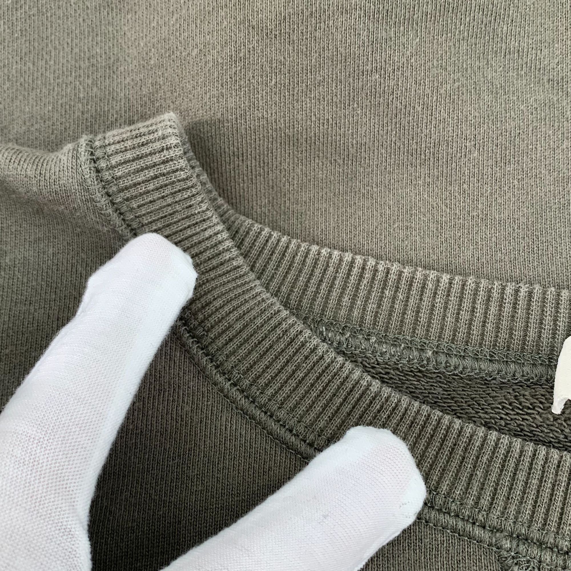 Celine Celine Green Logo Print Cotton Round Neck Long Sleeve Sweats Size L / US 10 / IT 46 - 3 Thumbnail