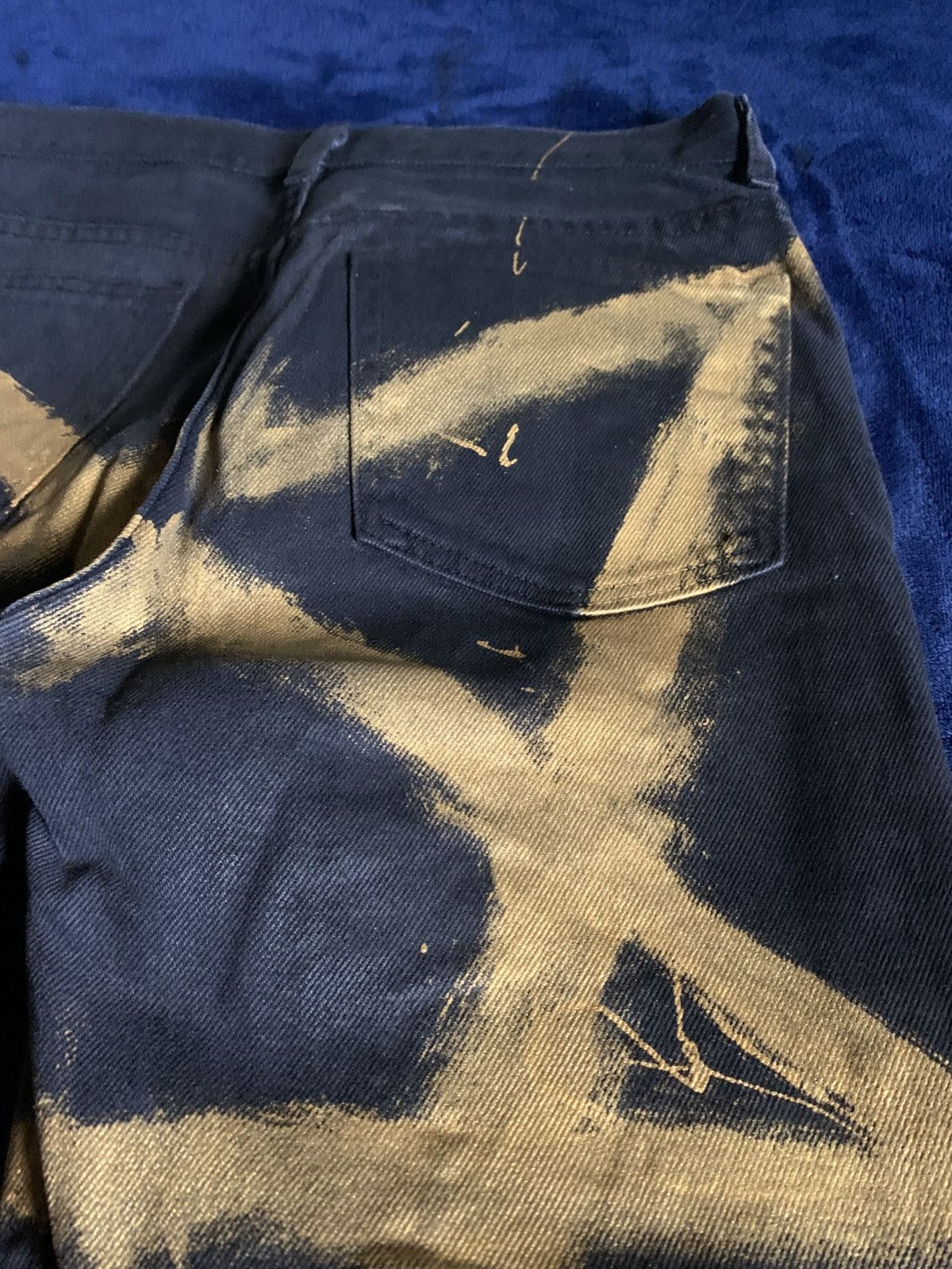 Other Waxed Pentagram Jeans Opium Fashion Swag Streetwear Punk Emo Size US 32 / EU 48 - 10 Thumbnail