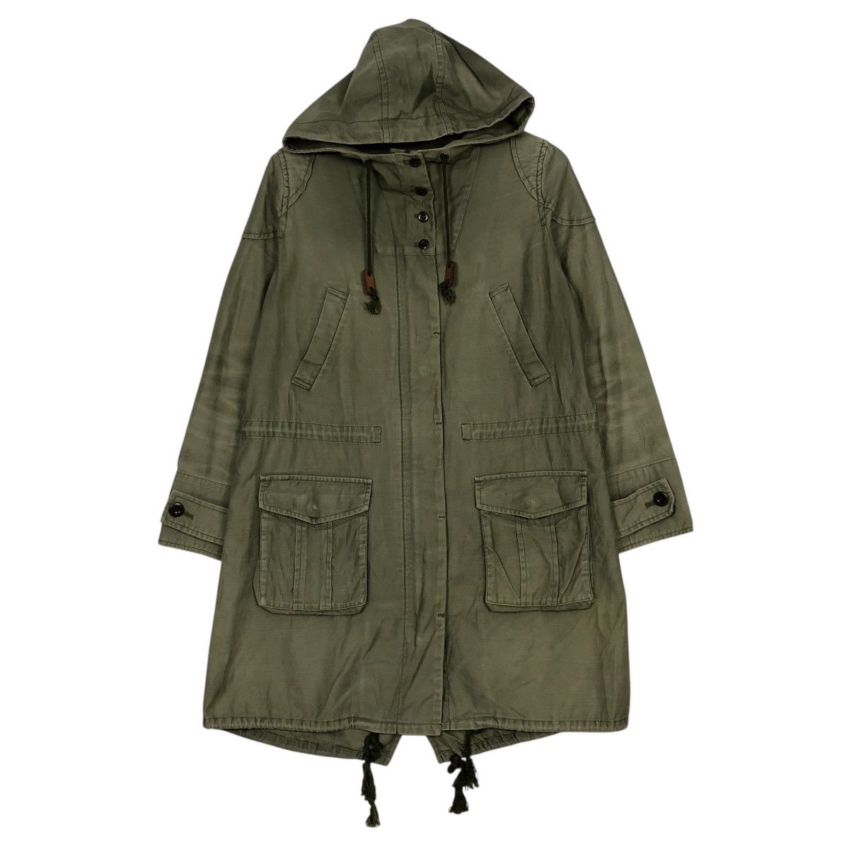 Japanese Brand 🔥VINTAGE PARKA JACKET MILITARY NOMBRE IMPAIR ISSEY MIYAKE Size US M / EU 48-50 / 2 - 4 Thumbnail