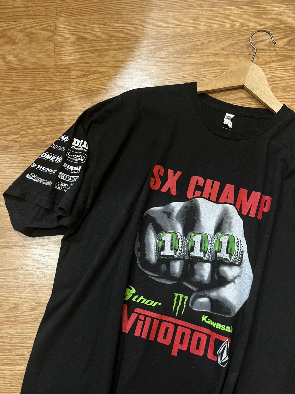 Other Kawasaki Ryan Villopoto Supercross 450SX Championships Size US XL / EU 56 / 4 - 2 Thumbnail