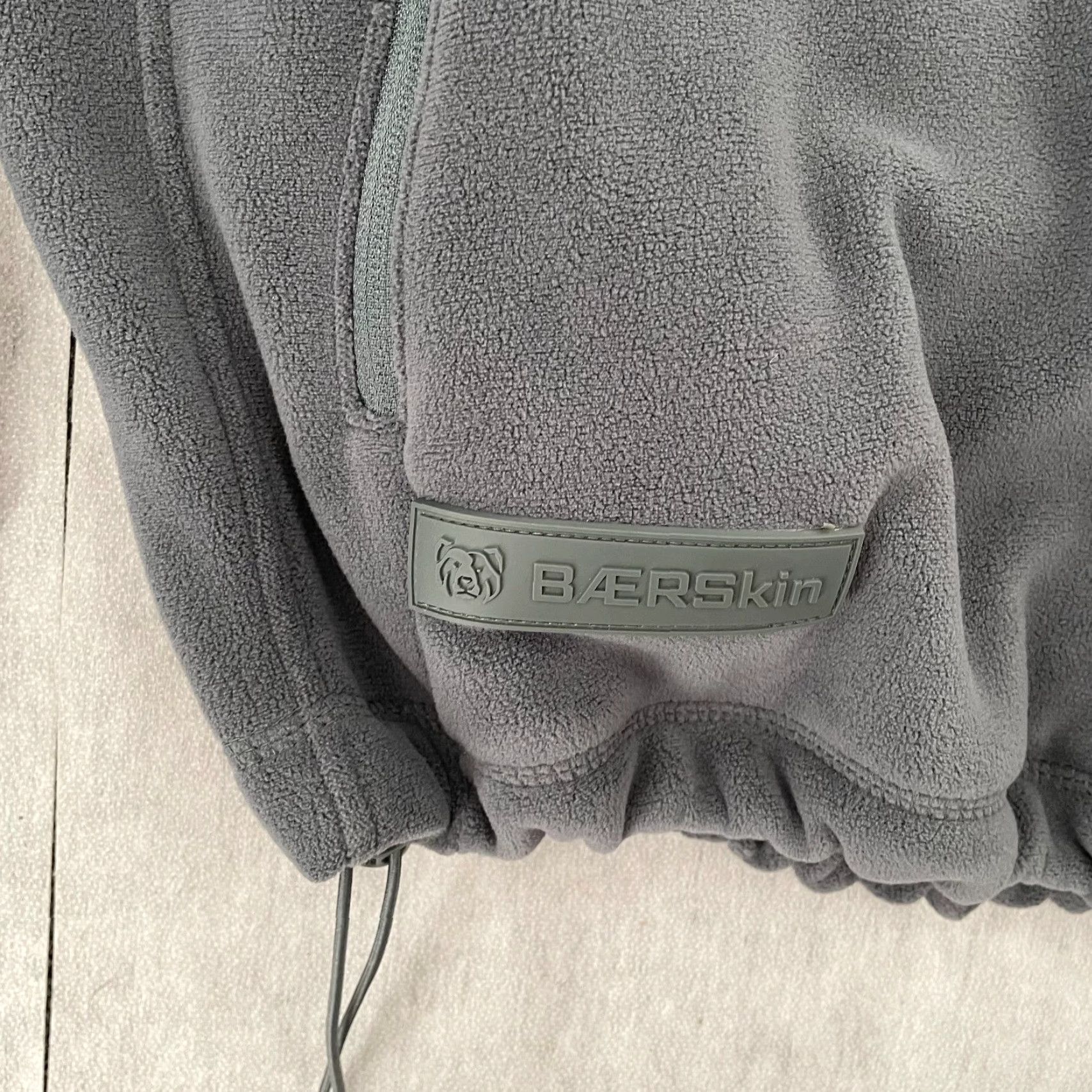 Vintage BAERSkin Jacket Adult 2XL Gray Tactical Fleece Hooded Full Zip Military Coat Men Size US XXL / EU 58 / 5 - 6 Thumbnail