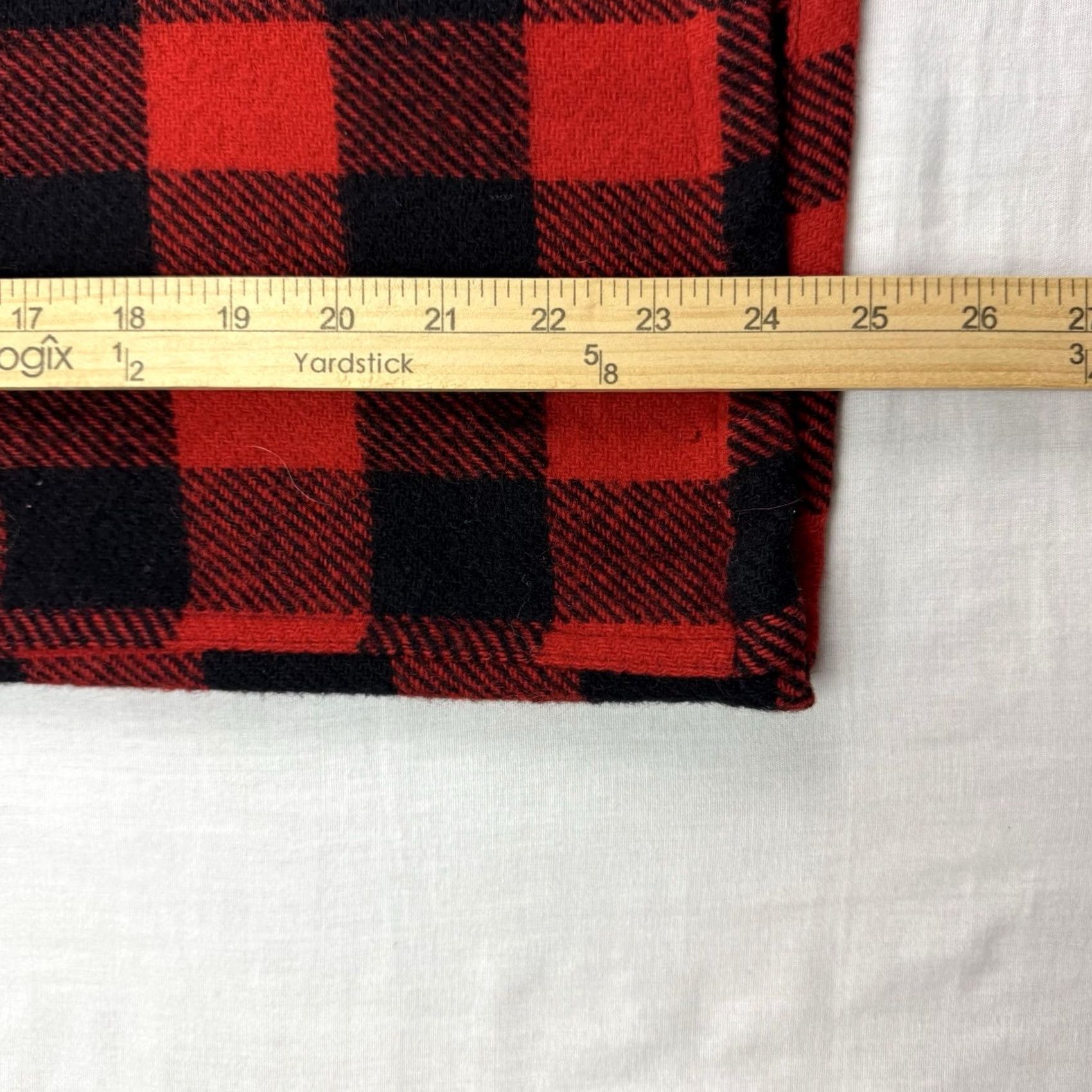 Parker VINTAGE Parker Wilder Shirt Adult Medium Wool Button Up Buffalo Plaid 1960s Mens Size US M / EU 48-50 / 2 - 4 Thumbnail
