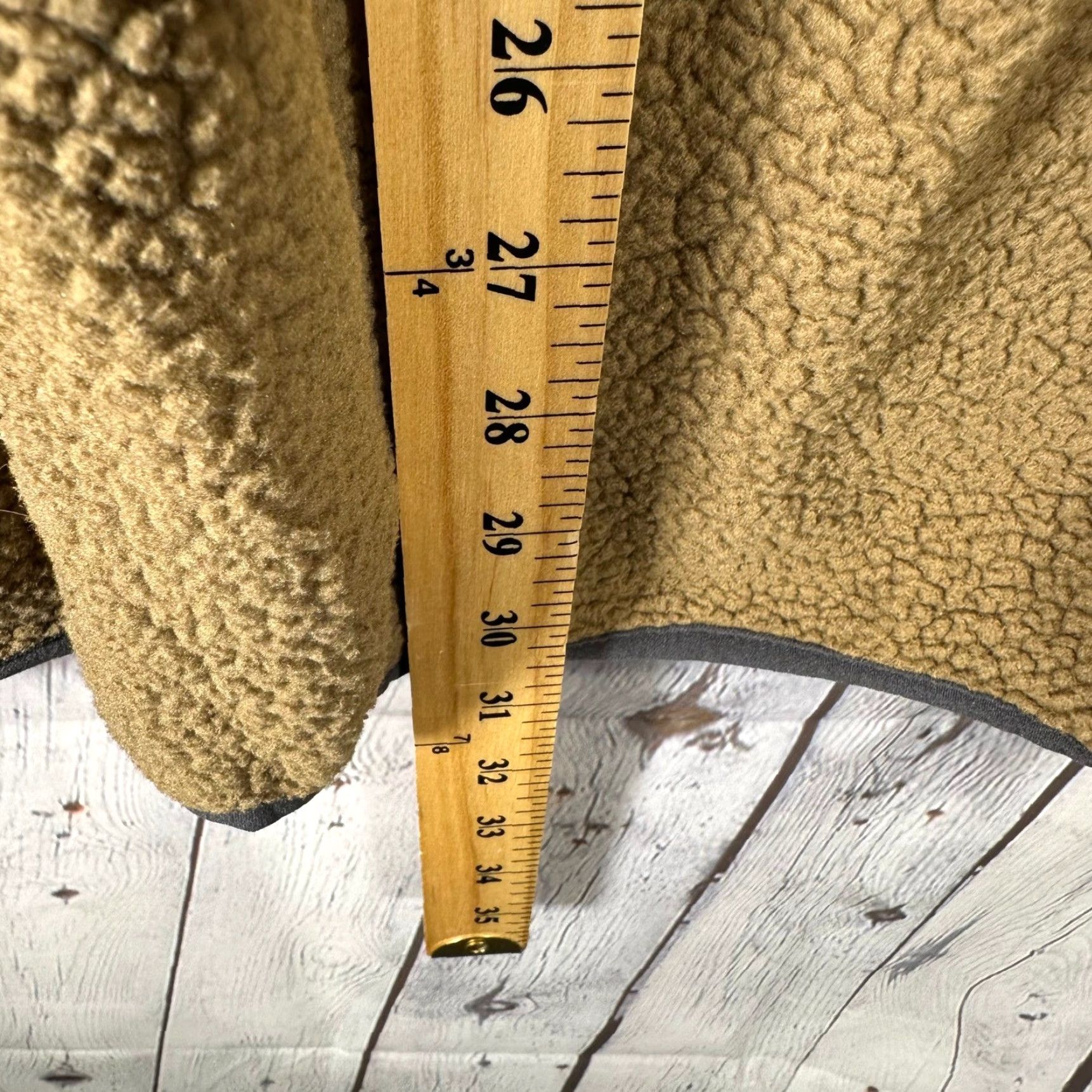 Vintage Columbia Mens Sherpa Fleece Jacket Tan Brown Full Zip Stand-Up Collar XL Size US XL / EU 56 / 4 - 6 Thumbnail