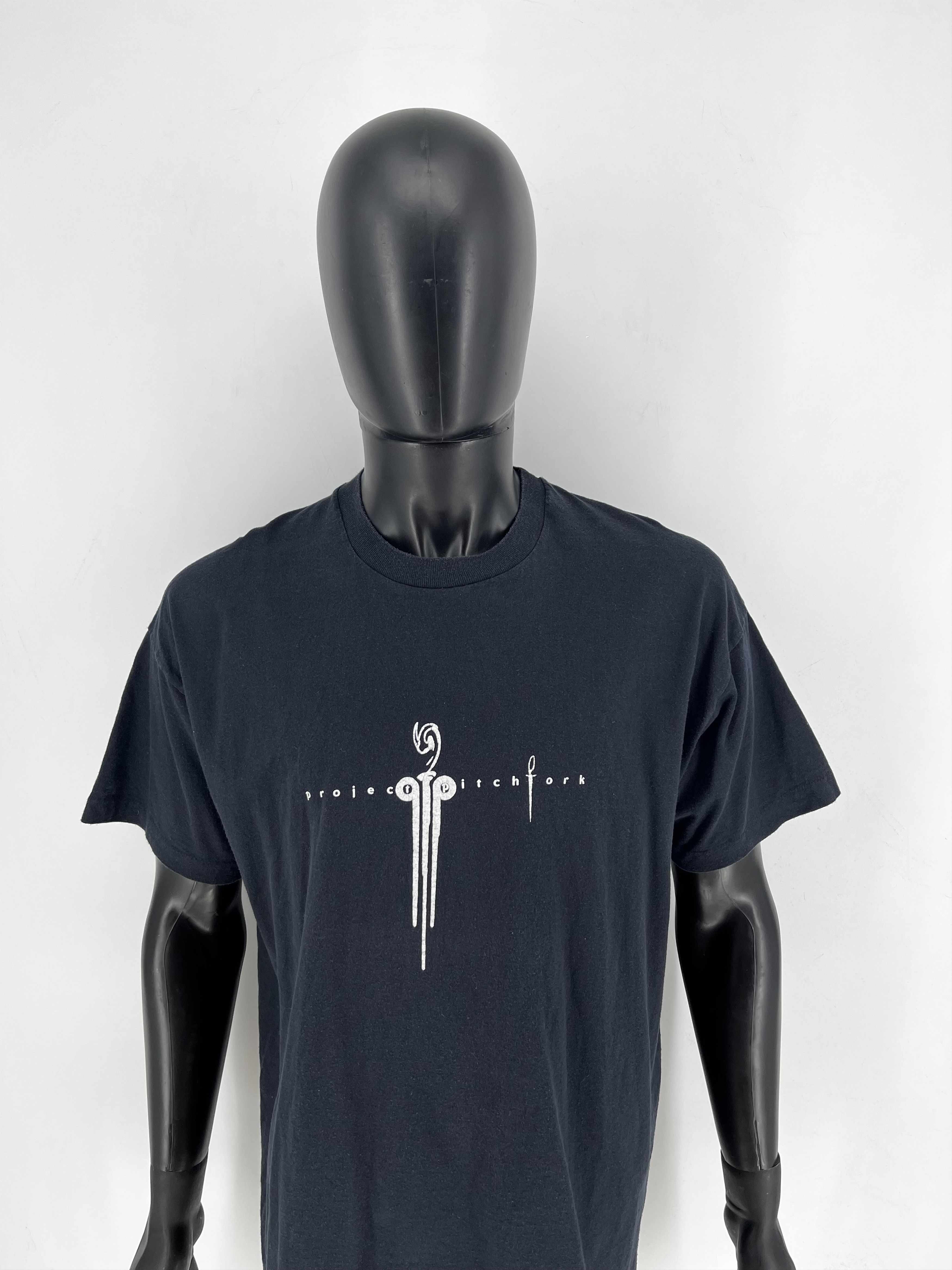 Band Tees VTG PROJECT PITCHFORK 90s T SHIRT XL GOTHIC RARE PREOWNED Size US XL / EU 56 / 4 - 6 Thumbnail