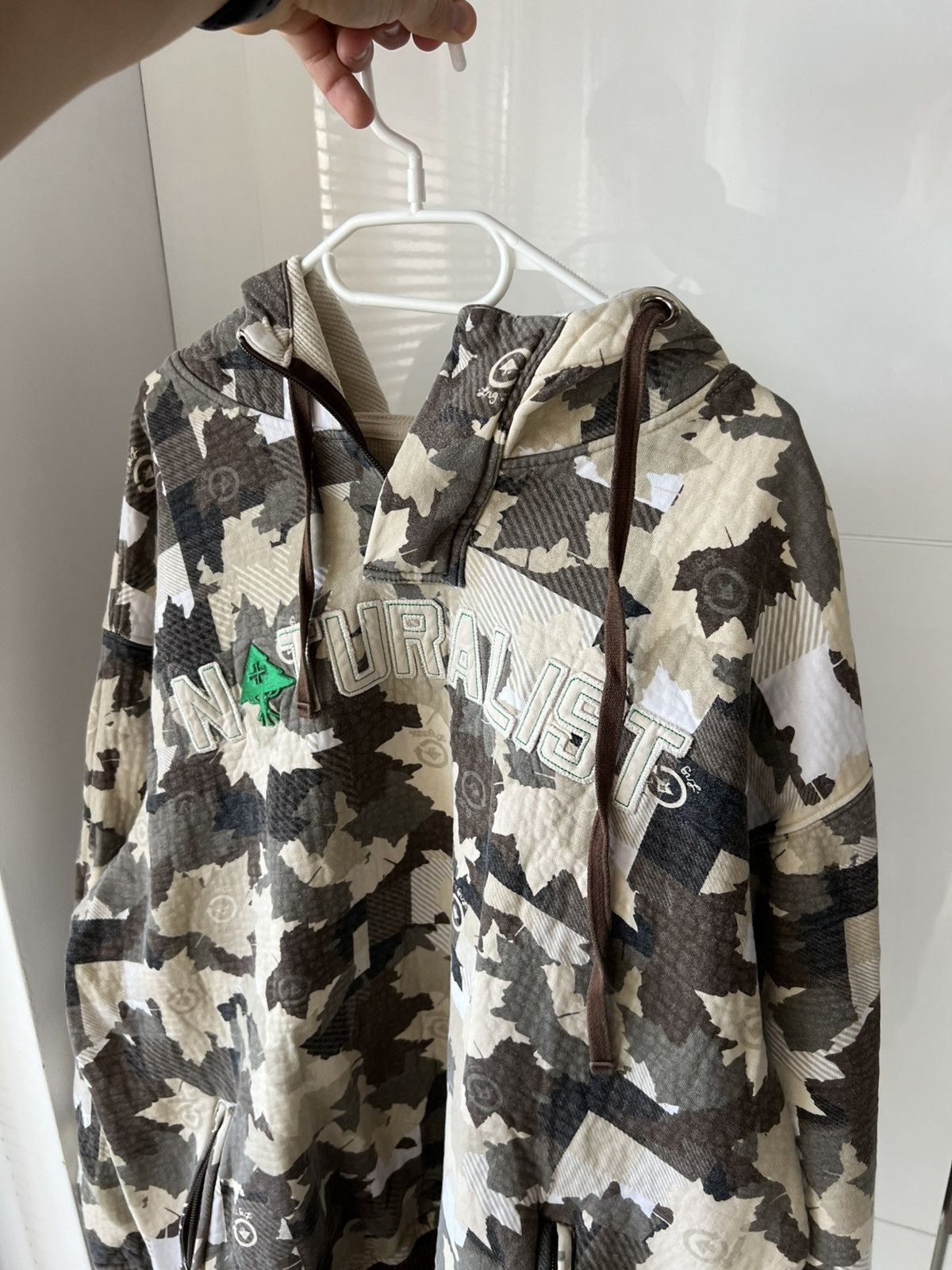 LRG LRG Avant Garde Naturalist Oversize Camo Military Hoodie Size US XL / EU 56 / 4 - 2 Thumbnail