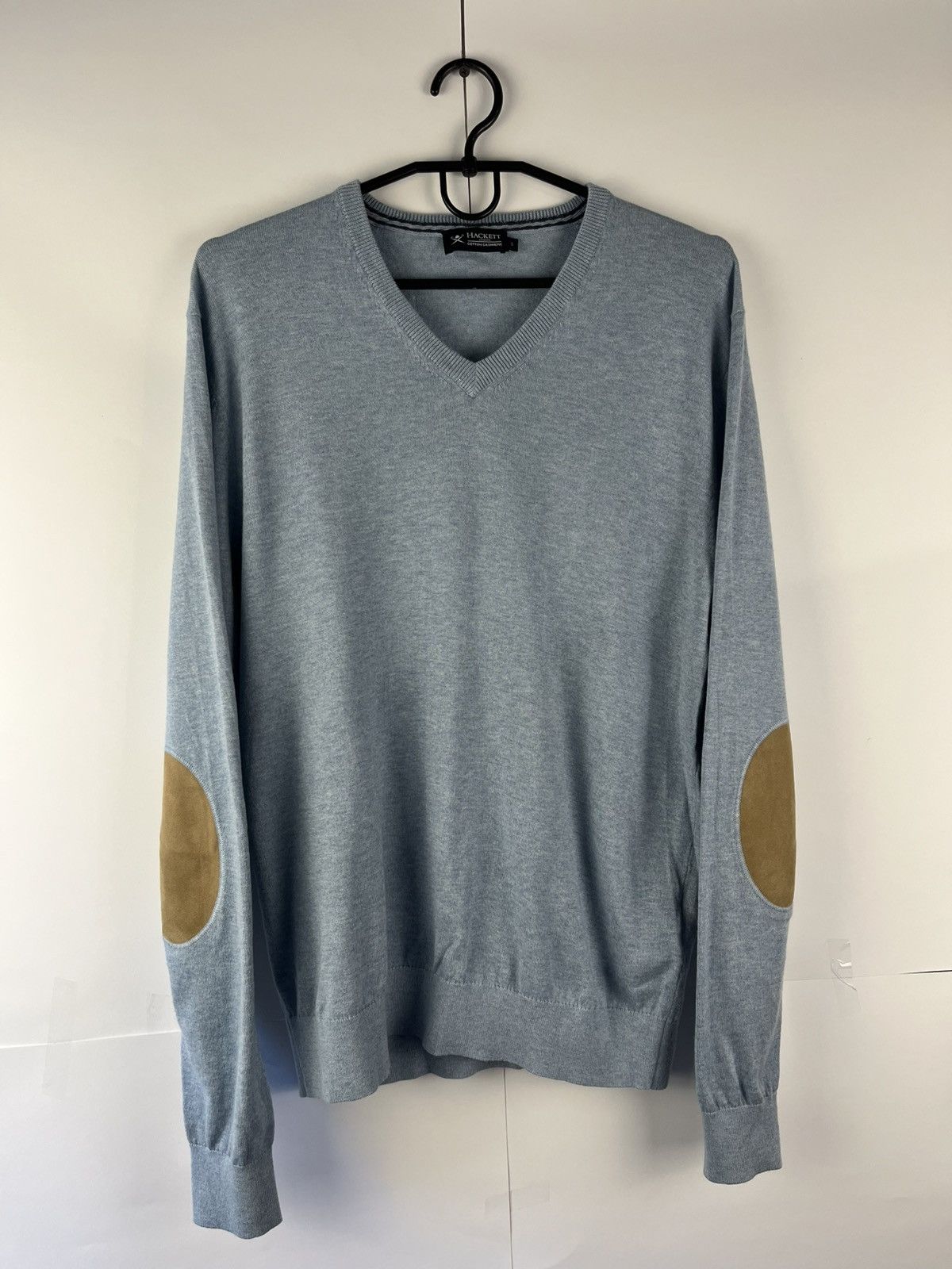 Hackett Hackett Luxury Cotton & Cashmere Sweater Jumper Size US S / EU 44-46 / 1 - 1 Thumbnail