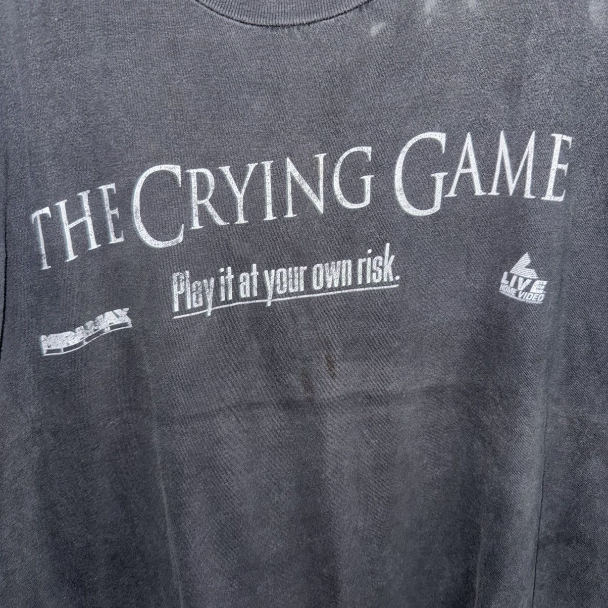 Vintage Vtg 90S THE CRYING GAME MOVIE TEE SUN FADE Size US XL / EU 56 / 4 - 4 Thumbnail