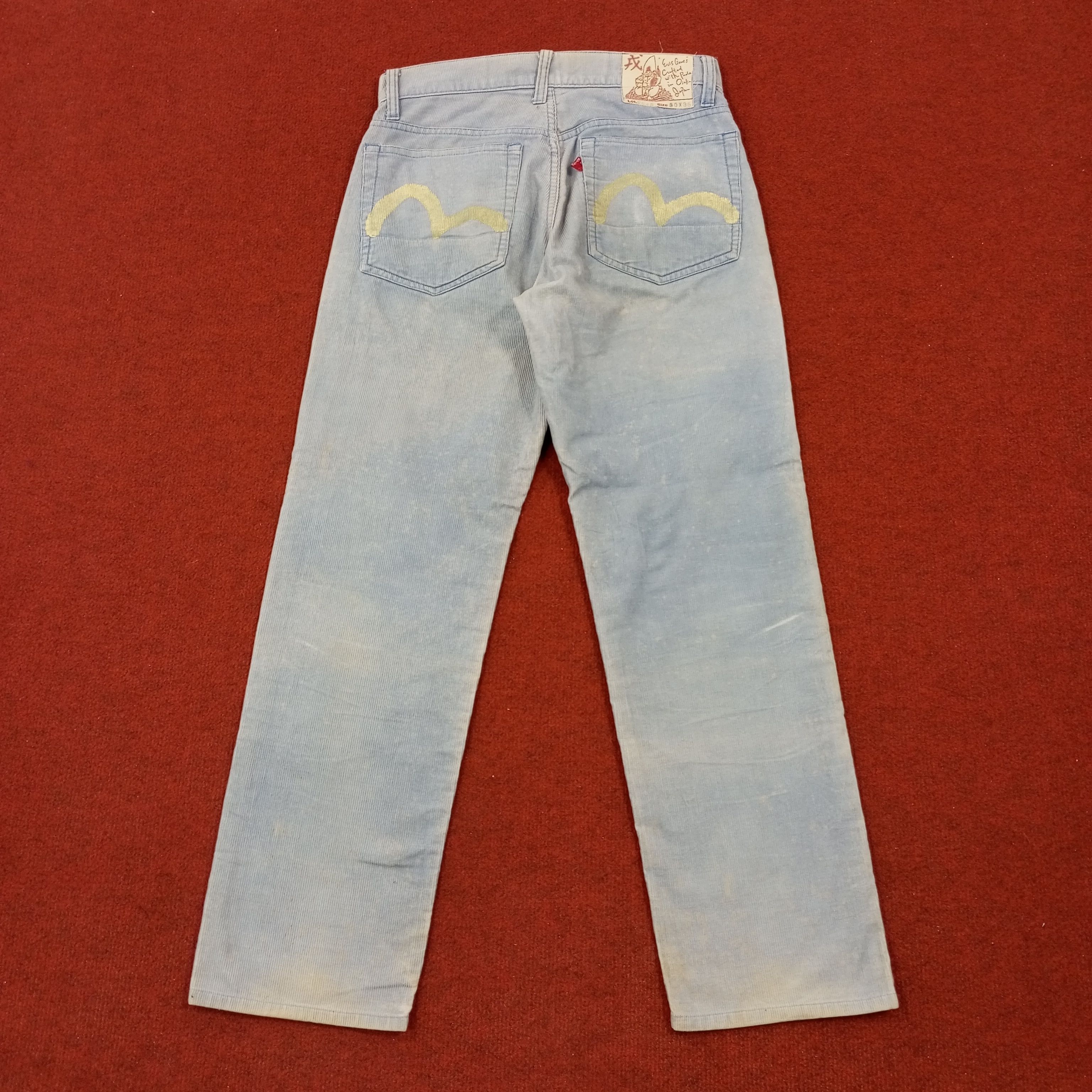 Japanese Brand × Vintage Evisu Japanese Brand Streetwear Custom Daicock Pants Size US 28 / EU 44 - 4 Thumbnail