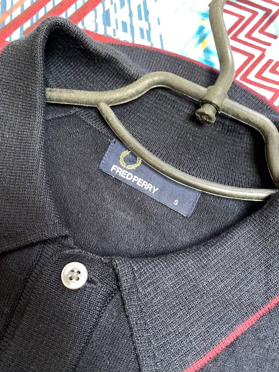 Fred Perry Mens Fred Perry Polo Longsleeve Navy Size US S / EU 44-46 / 1 - 2 Thumbnail