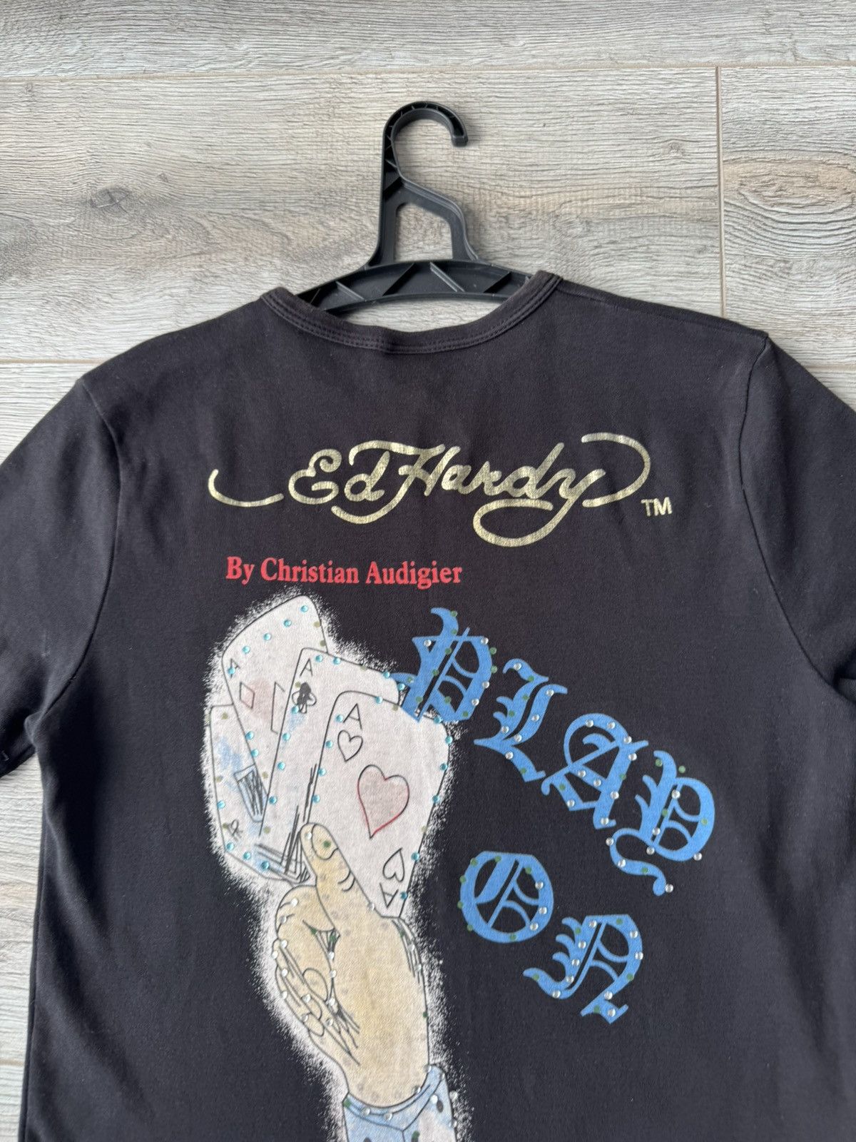 Ed Hardy Ed Hardy Y2k Slim Women's Tee Size S / US 4 / IT 40 - 10 Thumbnail