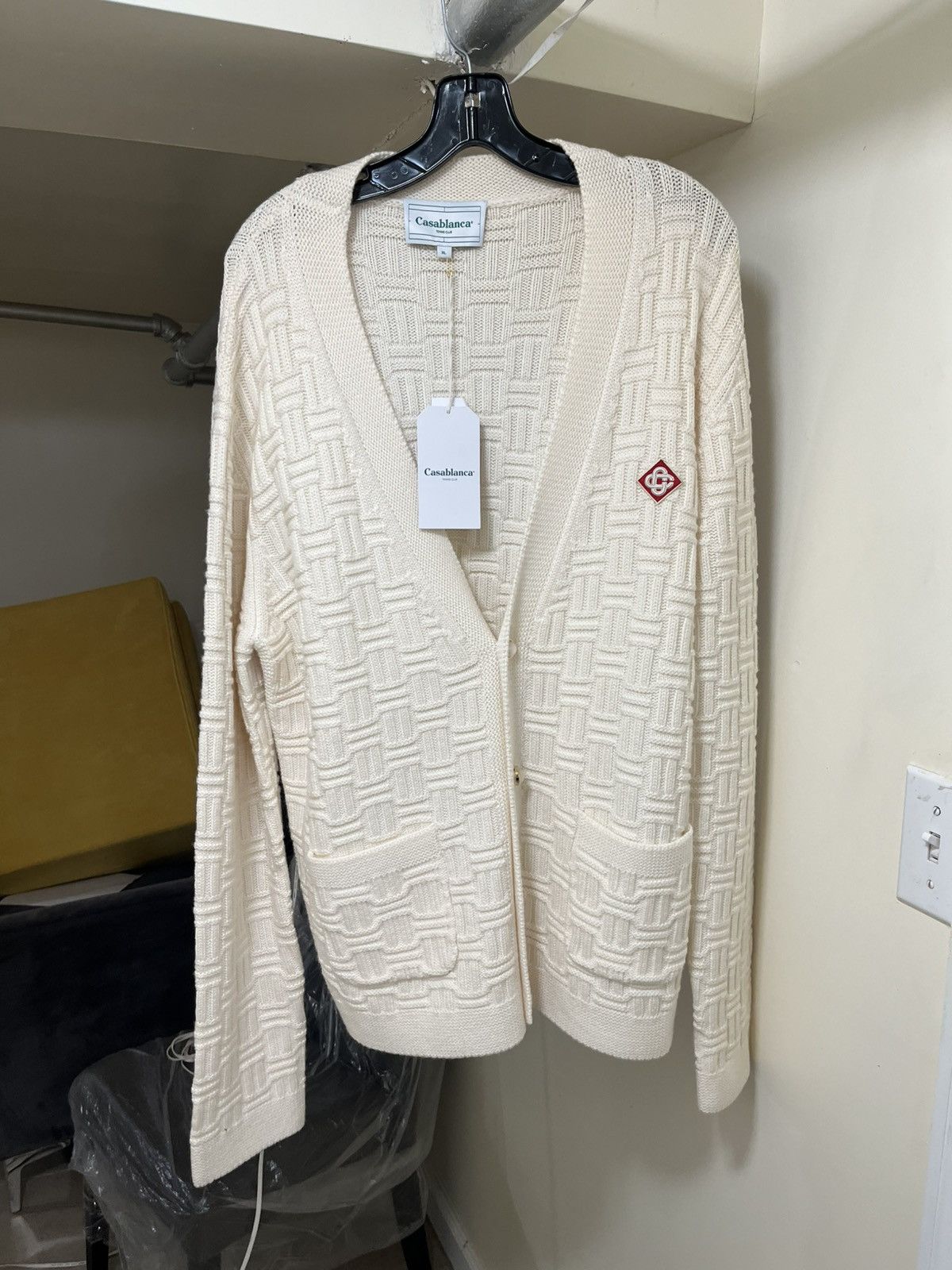 Casablanca Casablanca Knit Cardigan Sz XL Size US XL / EU 56 / 4 - 1 Thumbnail