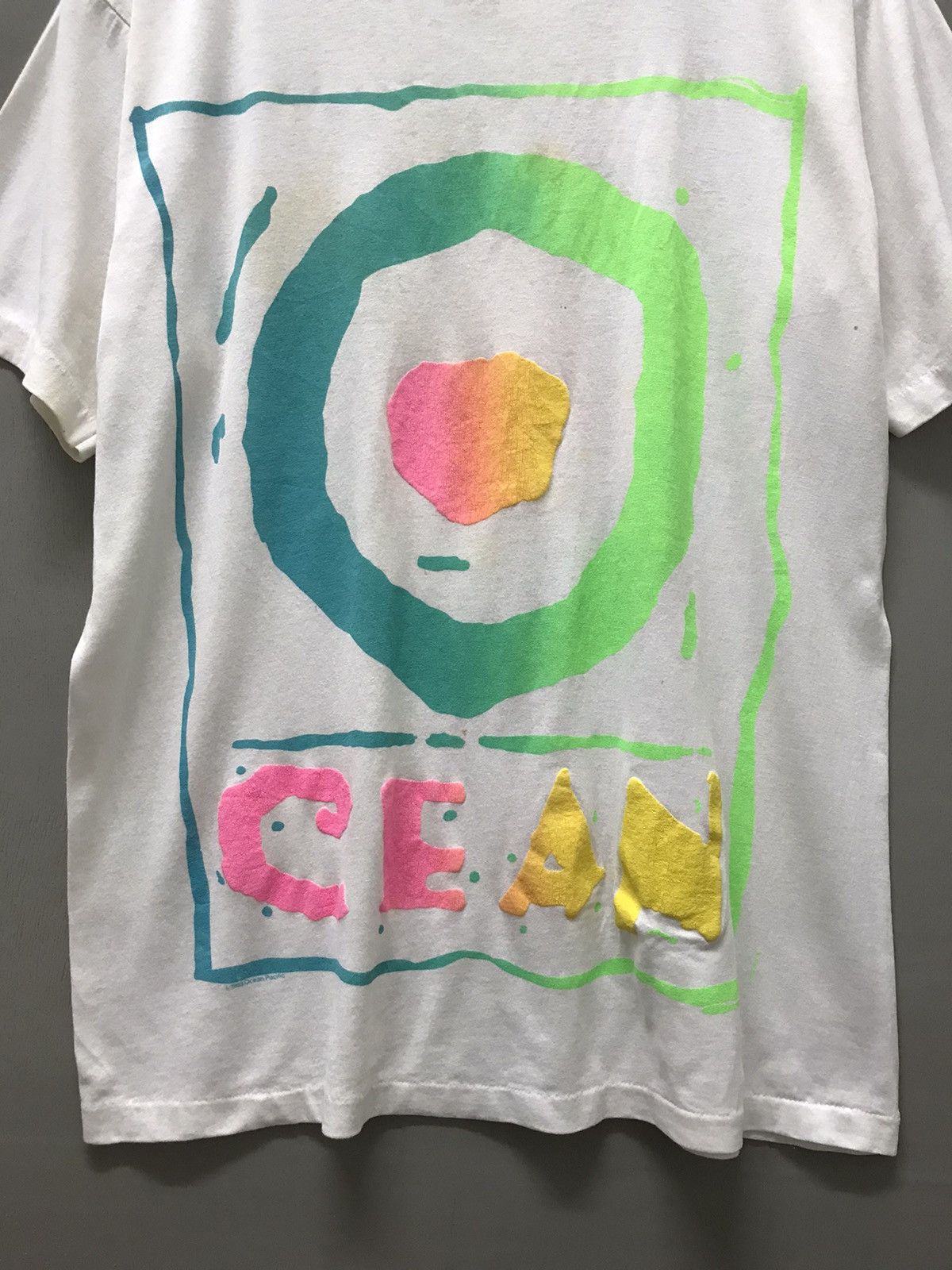 Ocean Pacific Vintage 80s Surf Ocean Pacific big logo Tees Size US L / EU 52-54 / 3 - 2 Thumbnail