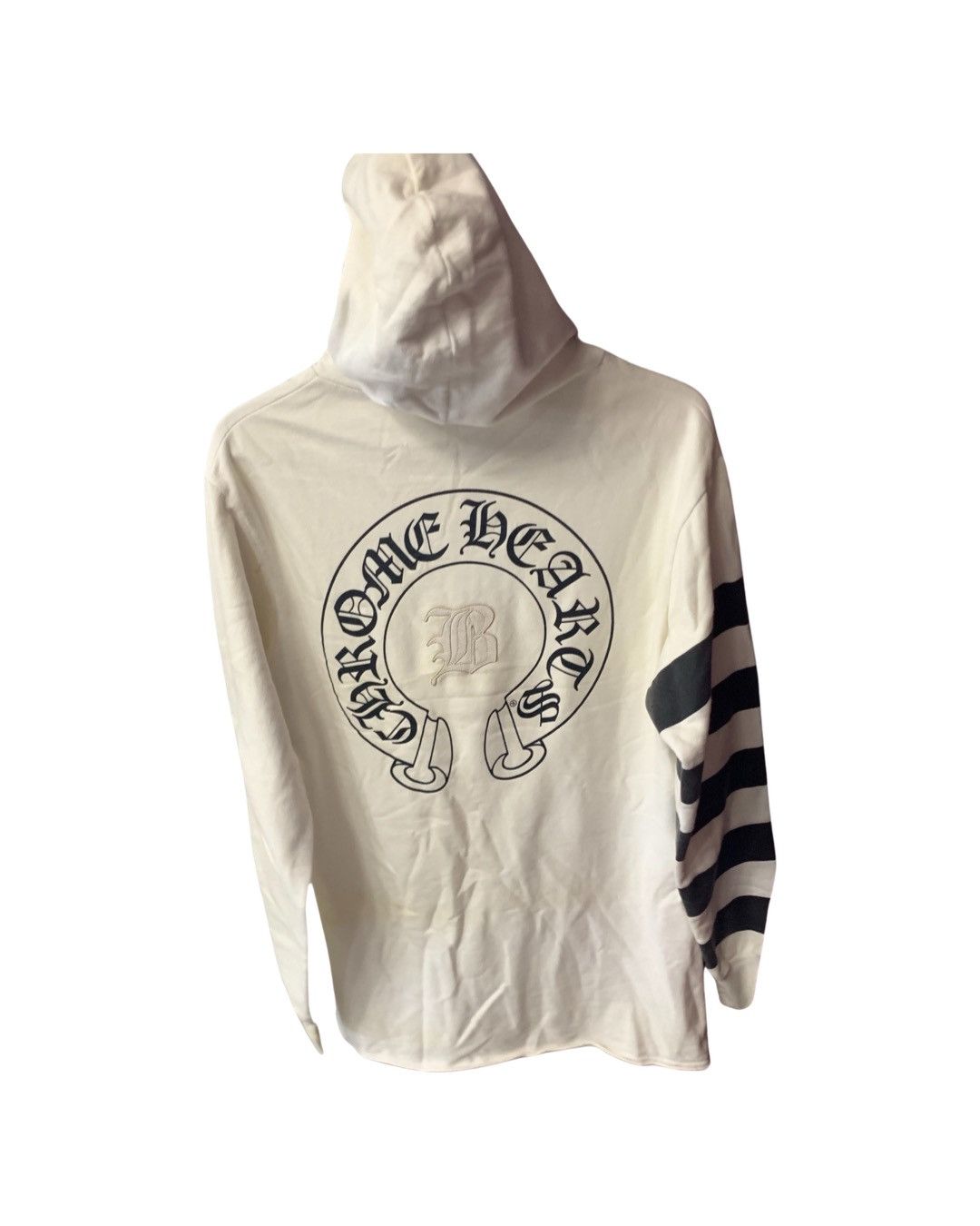 Chrome Hearts Leather B patch horseshoe hoodie Size US M / EU 48-50 / 2 - 2 Thumbnail