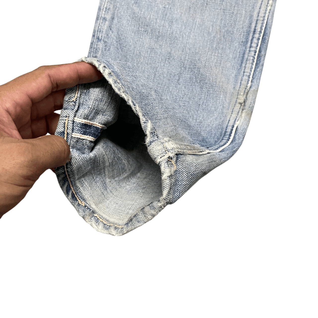 If Six Was Nine Vintage Ideo Made in Japan Selvedge Jeans Size US 28 / EU 44 - 6 Thumbnail