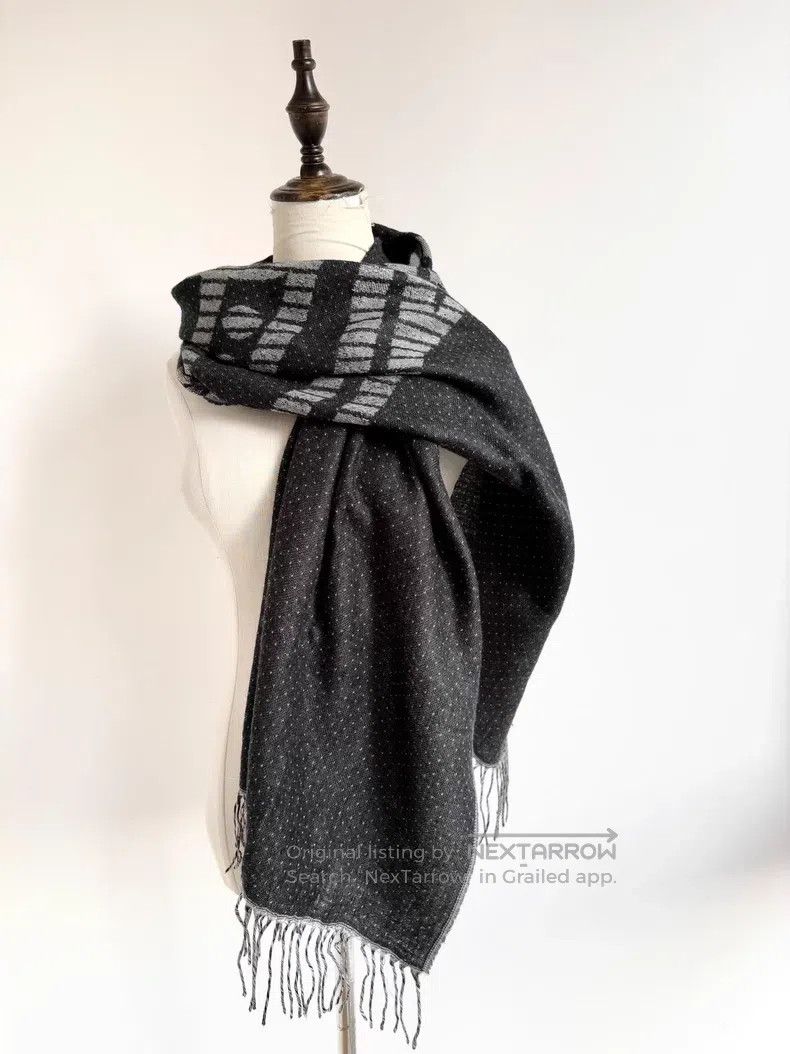 Vivienne Westwood Vivienne Westwood Black Gray Double-sided Polka Dot Big Sa Size ONE SIZE - 4 Thumbnail