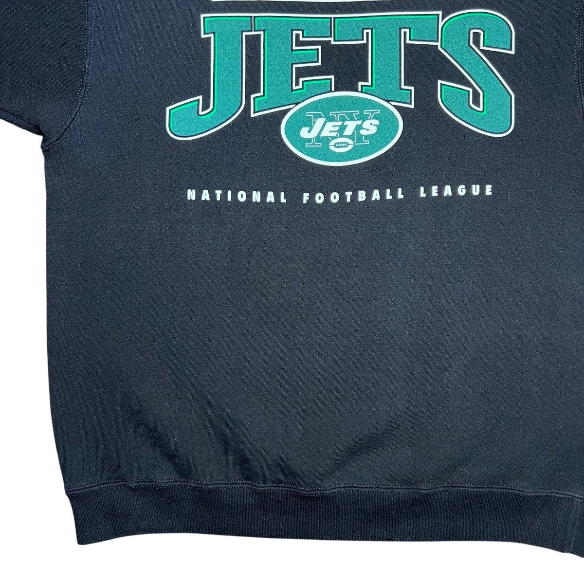 Pro Player 1990s NFL New York Jets Pro Player Spell Out 3D Sweatshirt Size US L / EU 52-54 / 3 - 8 Thumbnail