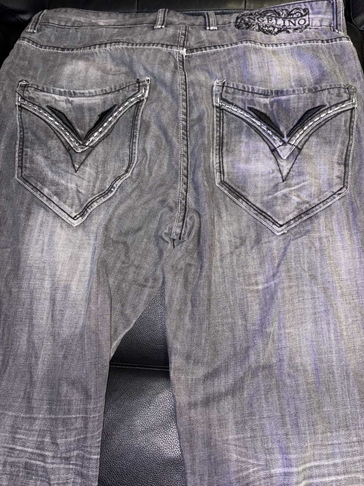 Vintage Vintage y2k Angelino Denim Jeans Size US 34 / EU 50 - 1 Thumbnail