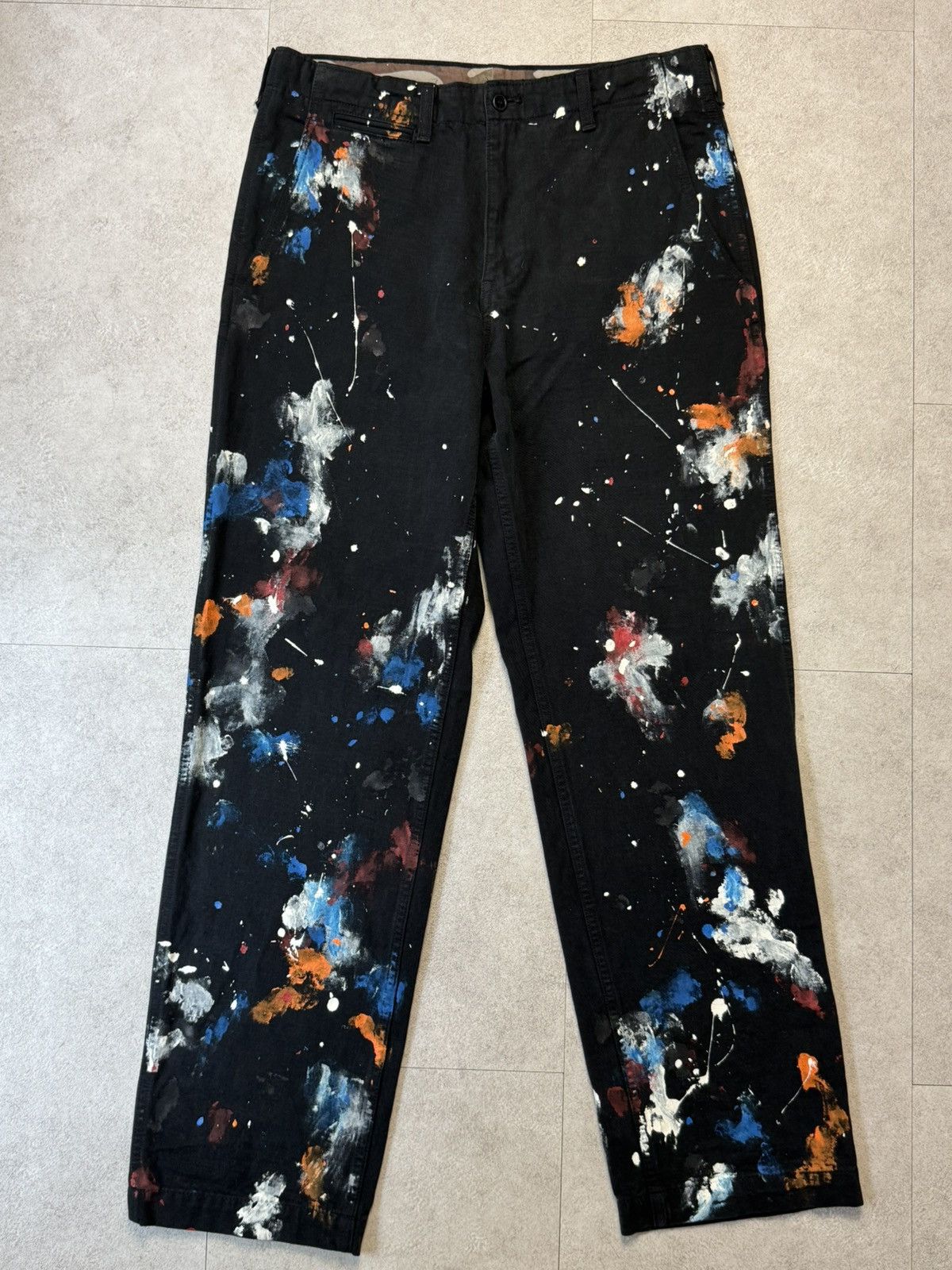 Comme des Garcons × Comme des Garcons Homme × Comme des Garcons Homme Plus Comme Des Garcons Homme Paint Pants Size US 30 / EU 46 - 1 Thumbnail