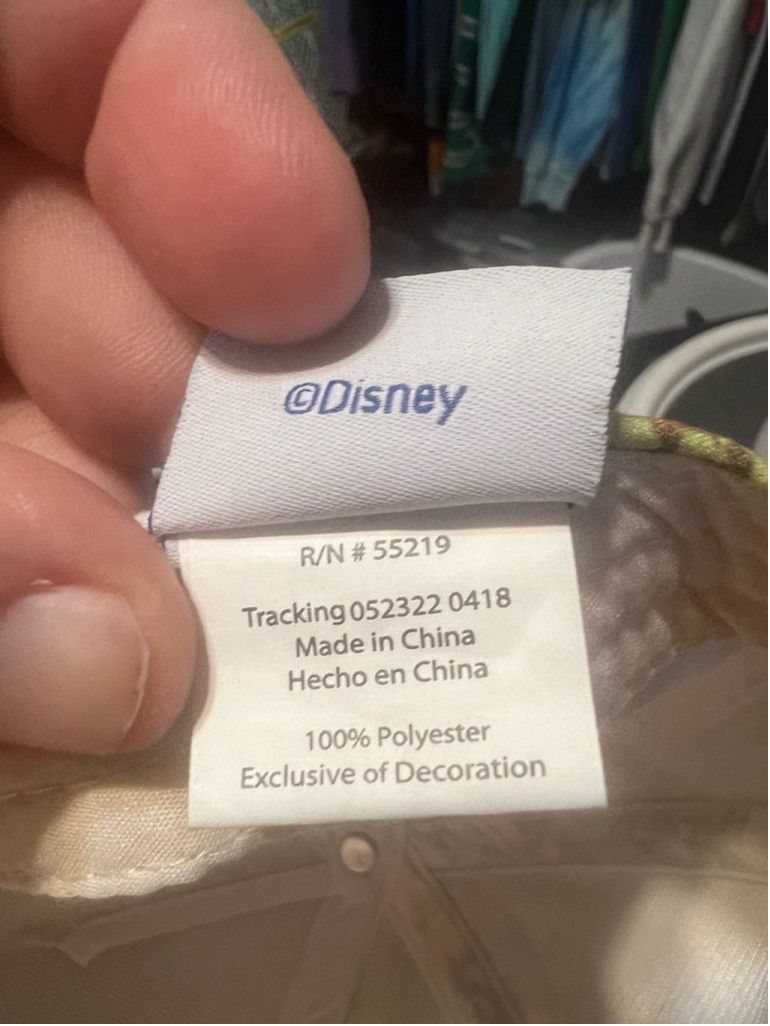 Disney Unisex Disney Mickey Mouse Comic Hat Adjustable Beige Size ONE SIZE - 8 Thumbnail