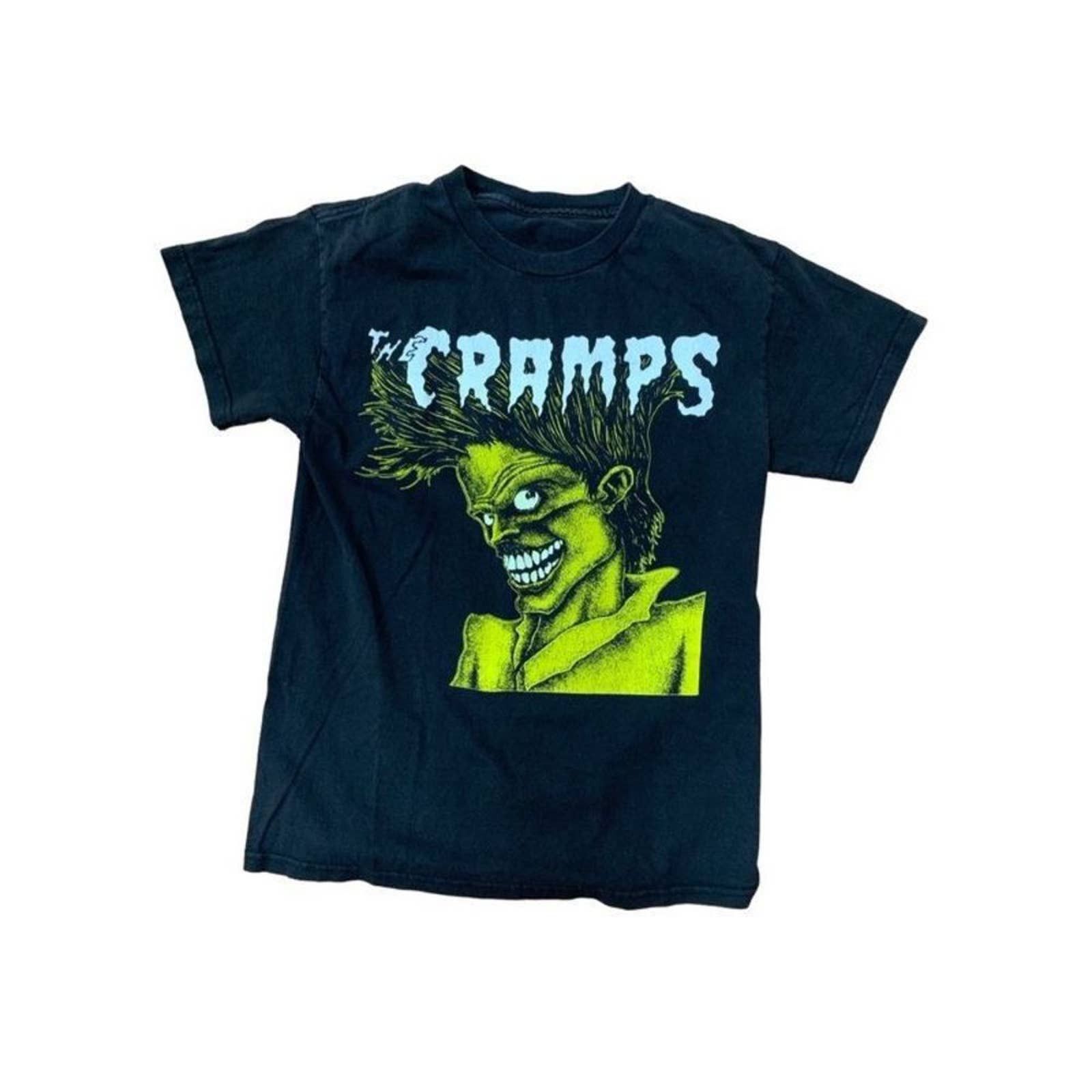 image of Vintage Cramps T Shirt Size Xs in Black, Men's