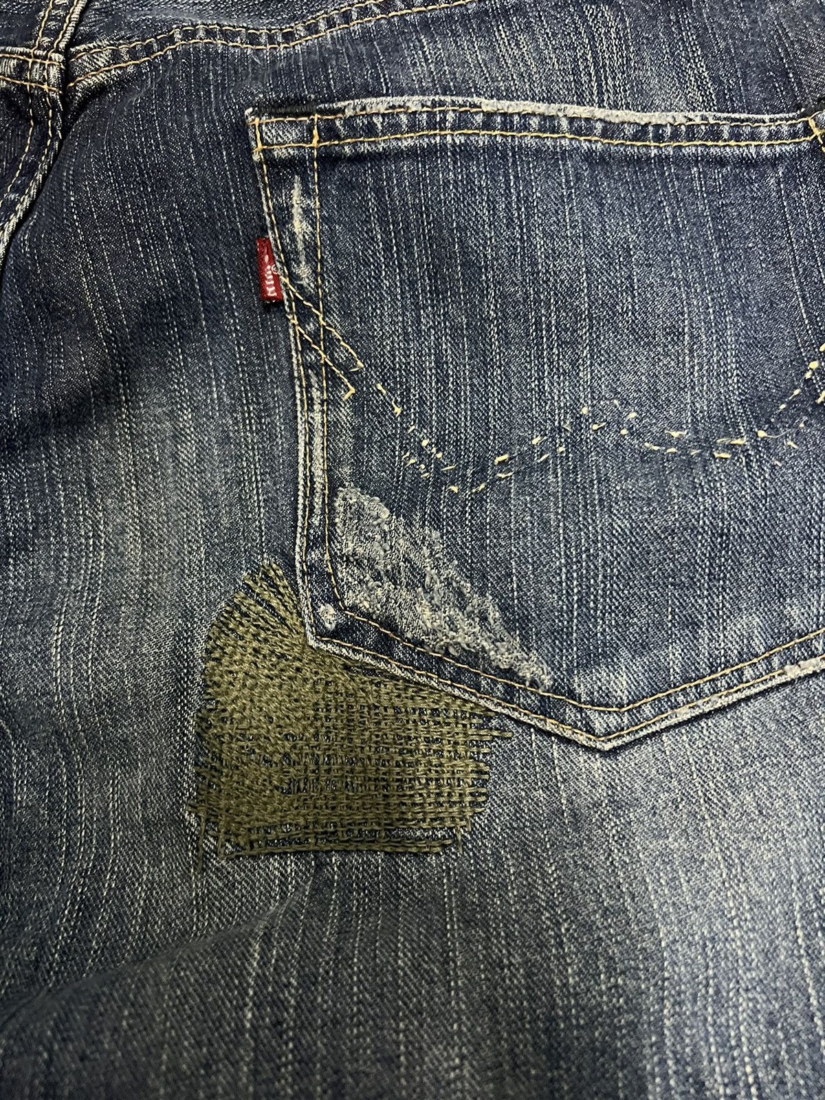 Edwin × If Six Was Nine × Le Grande Bleu (L.G.B.) 💥Baggy💥EDWIN 503XV JEANS VERY RARE Size US 33 - 8 Thumbnail