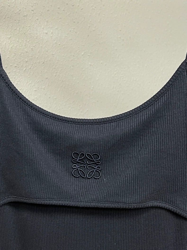 Loewe LOEWE Dark blue strap long dress Size M / US 6-8 / IT 42-44 - 3 Thumbnail
