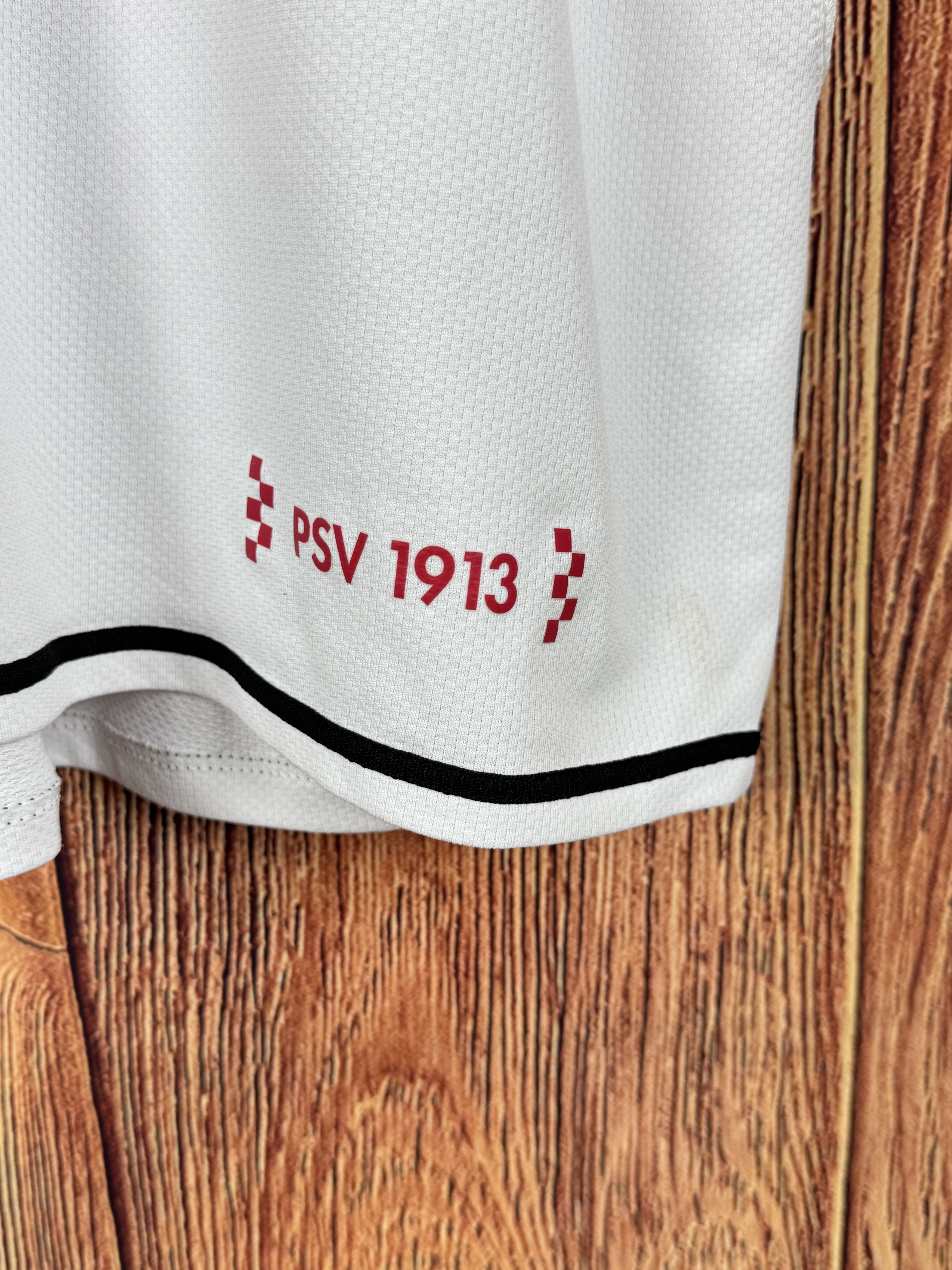 Nike 2007-2008 PSV NIKE Away White Football Soccer Jersey Kit Size US XL / EU 56 / 4 - 7 Thumbnail