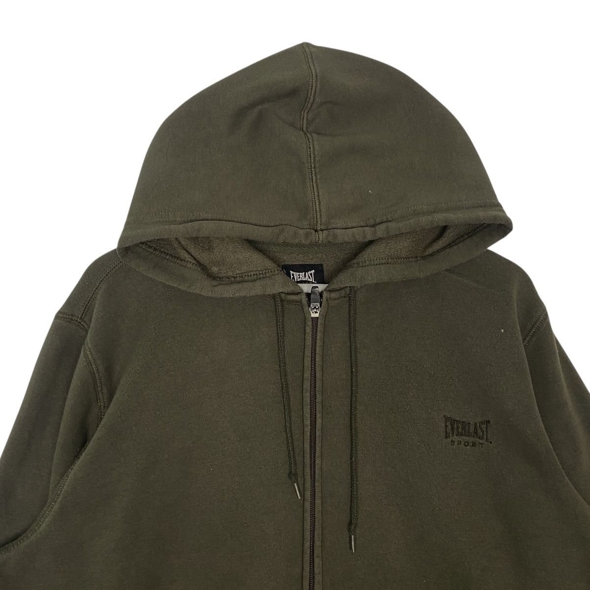 Vintage Vintage Everlast Full Zip Hoodie Sweater Green Size M Size US M / EU 48-50 / 2 - 4 Thumbnail