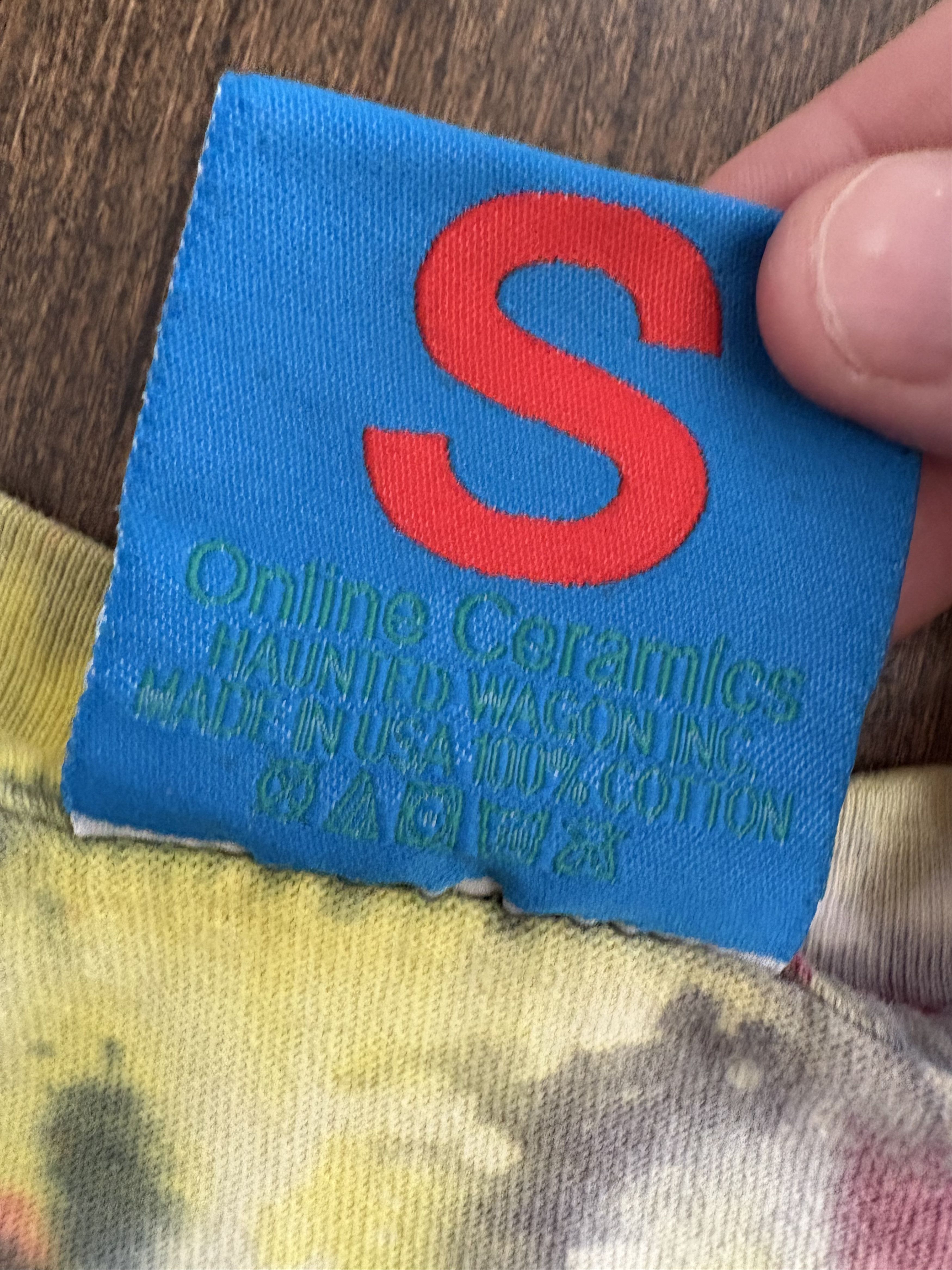 Online Ceramics Online Ceramics Tie-dye T-shirt -- Men's Small Size US S / EU 44-46 / 1 - 4 Thumbnail