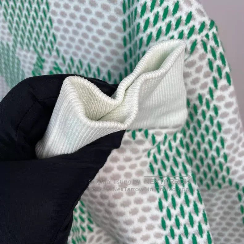 Louis Vuitton Louis Vuitton White and green checkerboard crewneck sweats Size US S / EU 44-46 / 1 - 3 Thumbnail