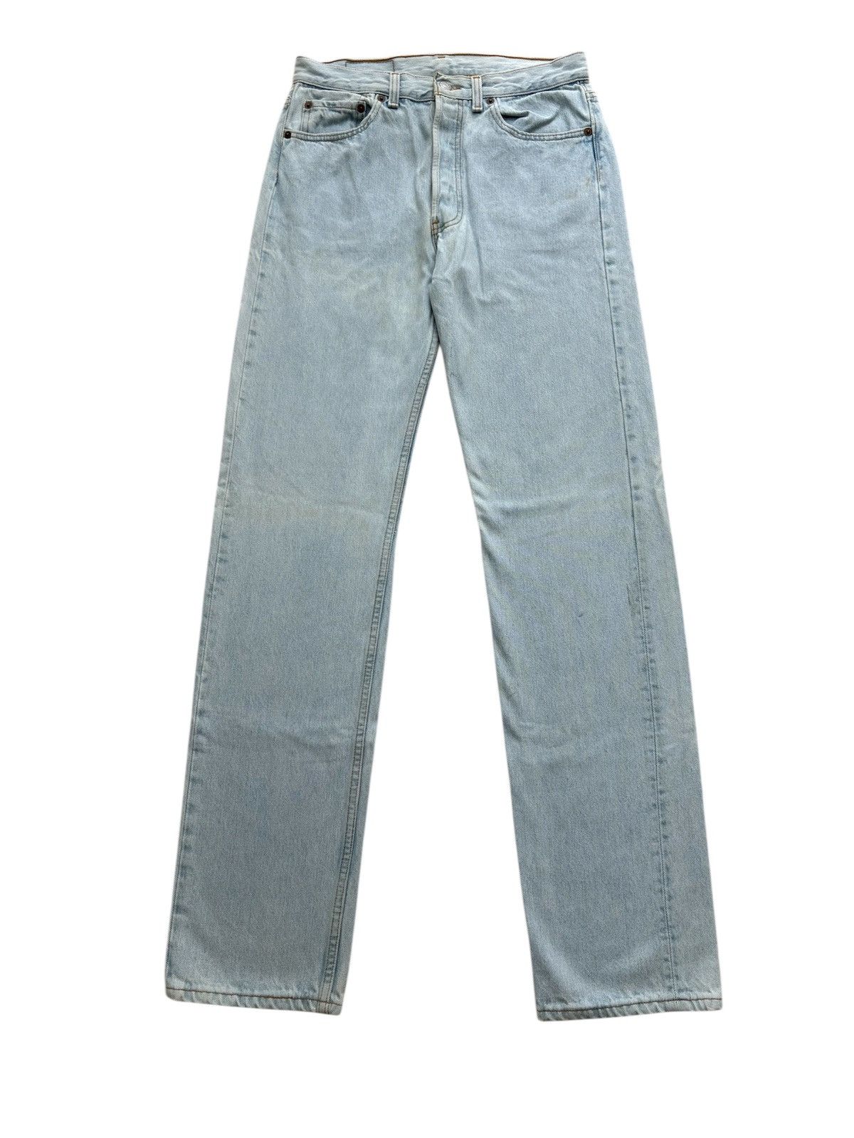 Levi's Levi's 501 Light Wash Made In USA Size US 30 / EU 46 - 1 Thumbnail