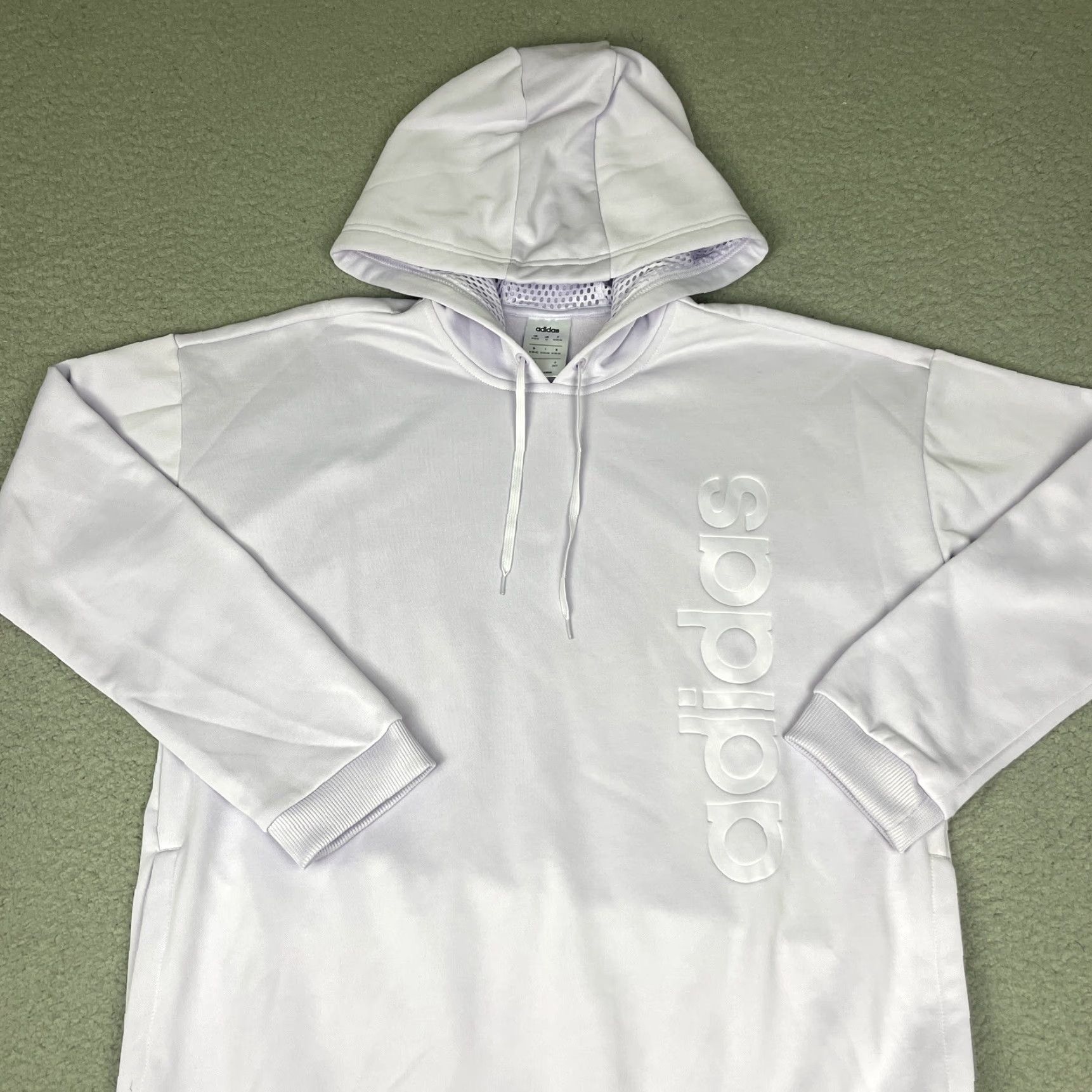 Adidas Adidas Sweatshirt Adult M Purple Hoodie Pullover Logo Pockets Crew Neck Athletic Sports - Adults Mens Hoodie Size US M / EU 48-50 / 2 - 2 Thumbnail