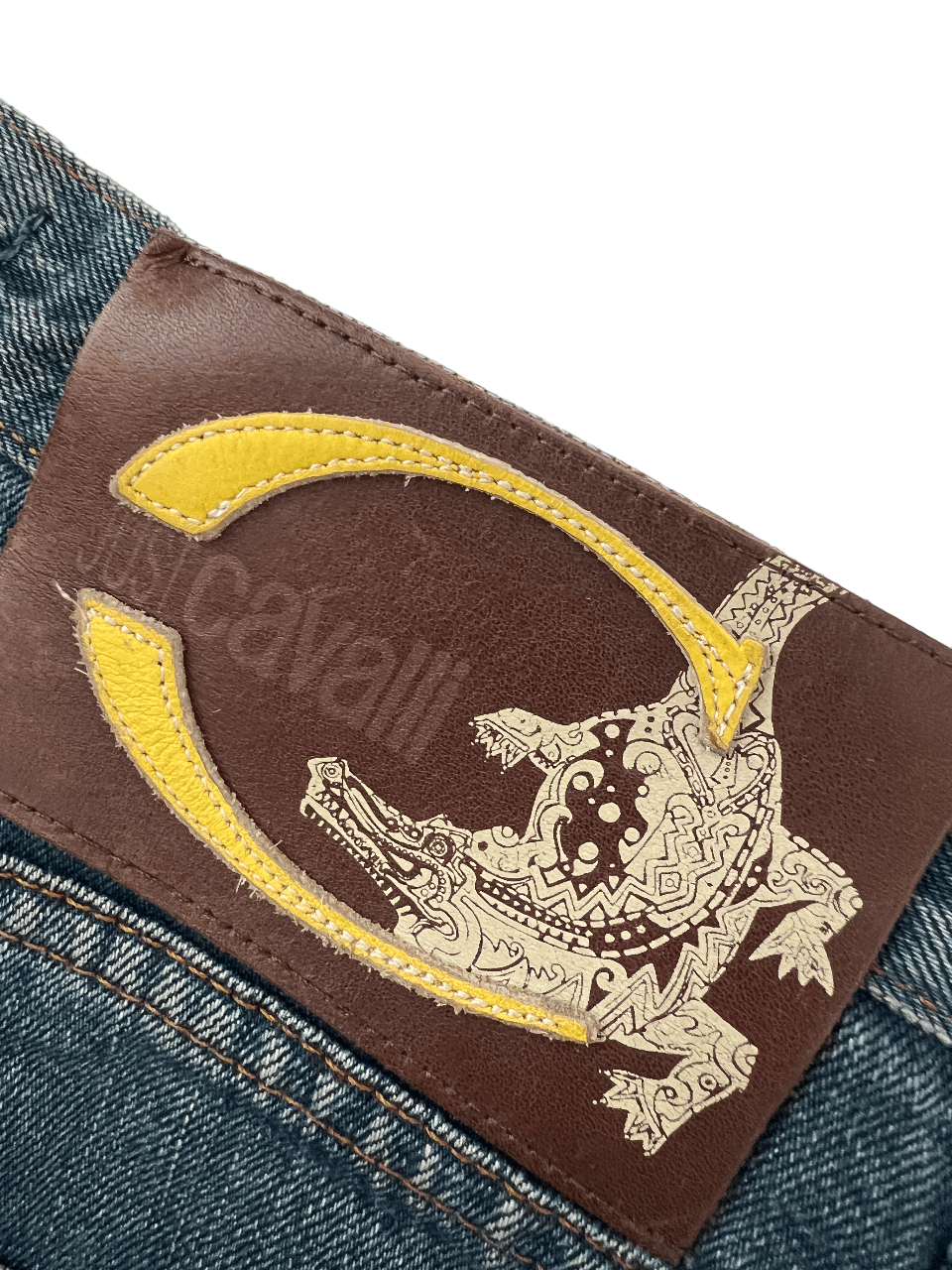 Roberto Cavalli Cavali Denim Jeans 33 Size US 33 - 6 Thumbnail